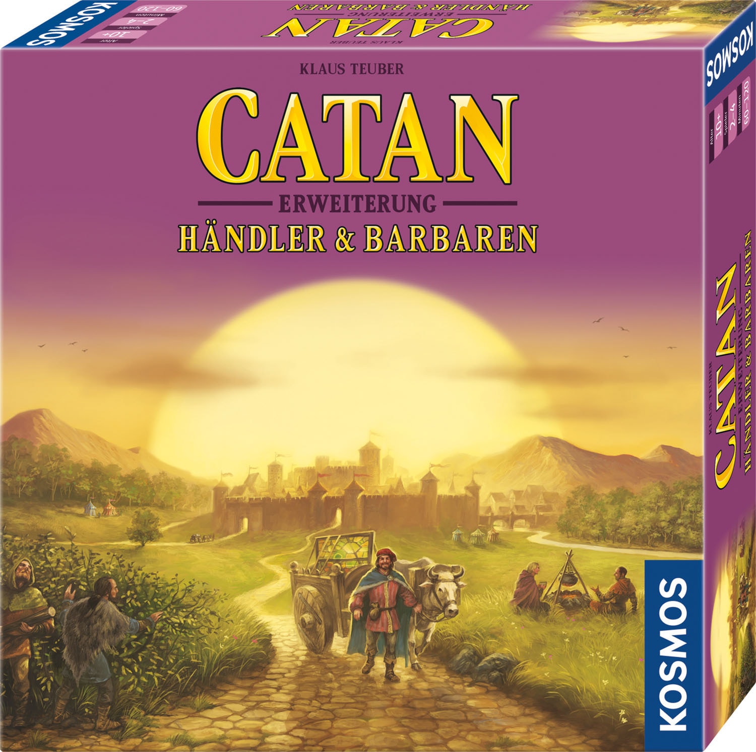 Kosmos Spiel »Erweiterung, Catan - Händler & Barbaren 2-4 Spieler - Edition 2022«, Made in Germany