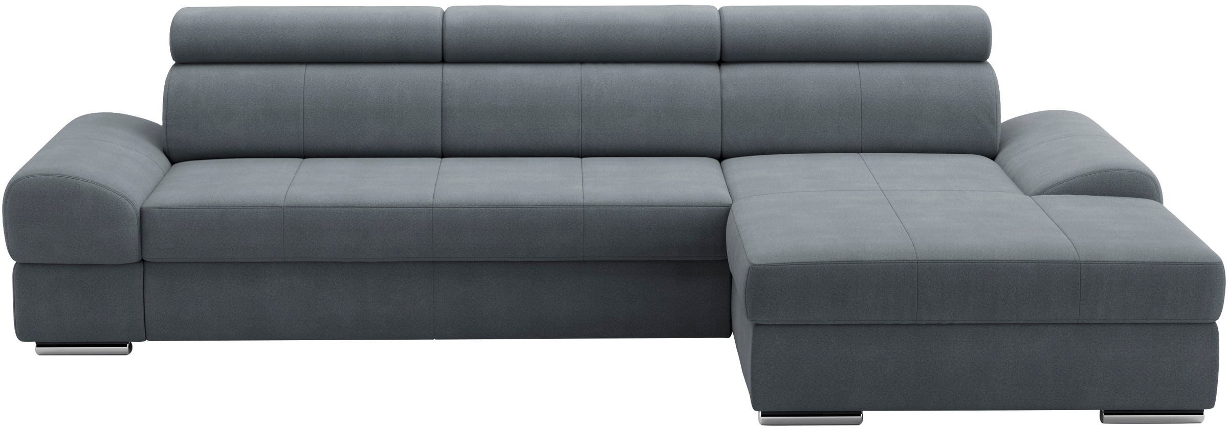 sit&more Ecksofa »Broadway L-Form«, inklusive Kopfteilverstellung, wahlweise mit Bettfunktion