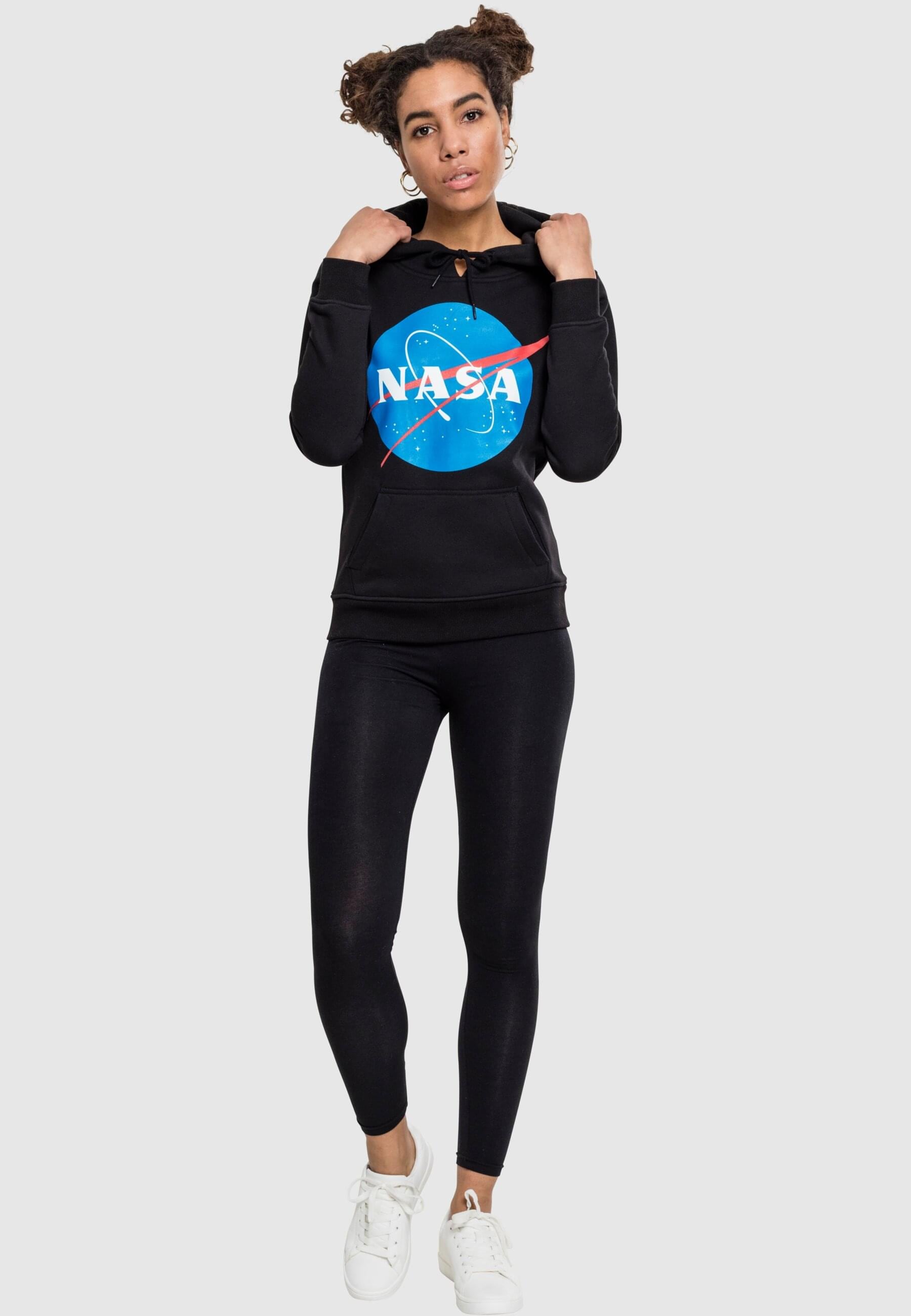 MisterTee Rundhalspullover »MisterTee Damen Ladies NASA Insignia Hoody«