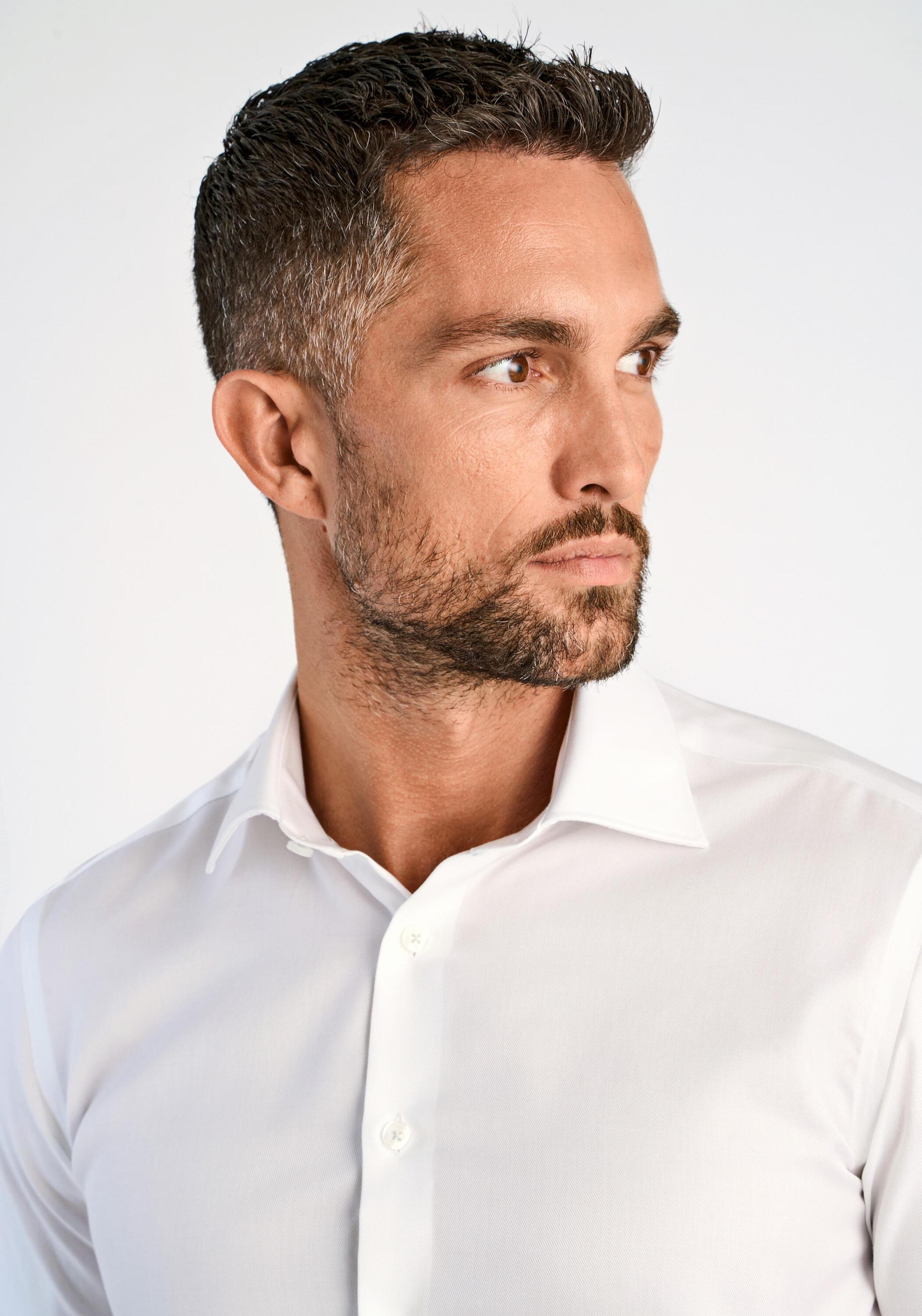 LINDBERGH Businesshemd "Business-Casual-Hemd (Kurzarm) Modern Fit"