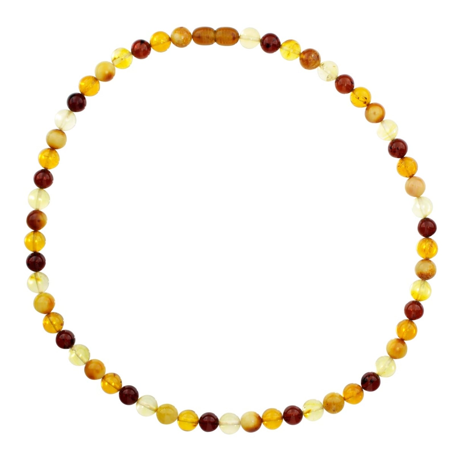 OSTSEE-SCHMUCK Gliederkette Bernstein 50cm
