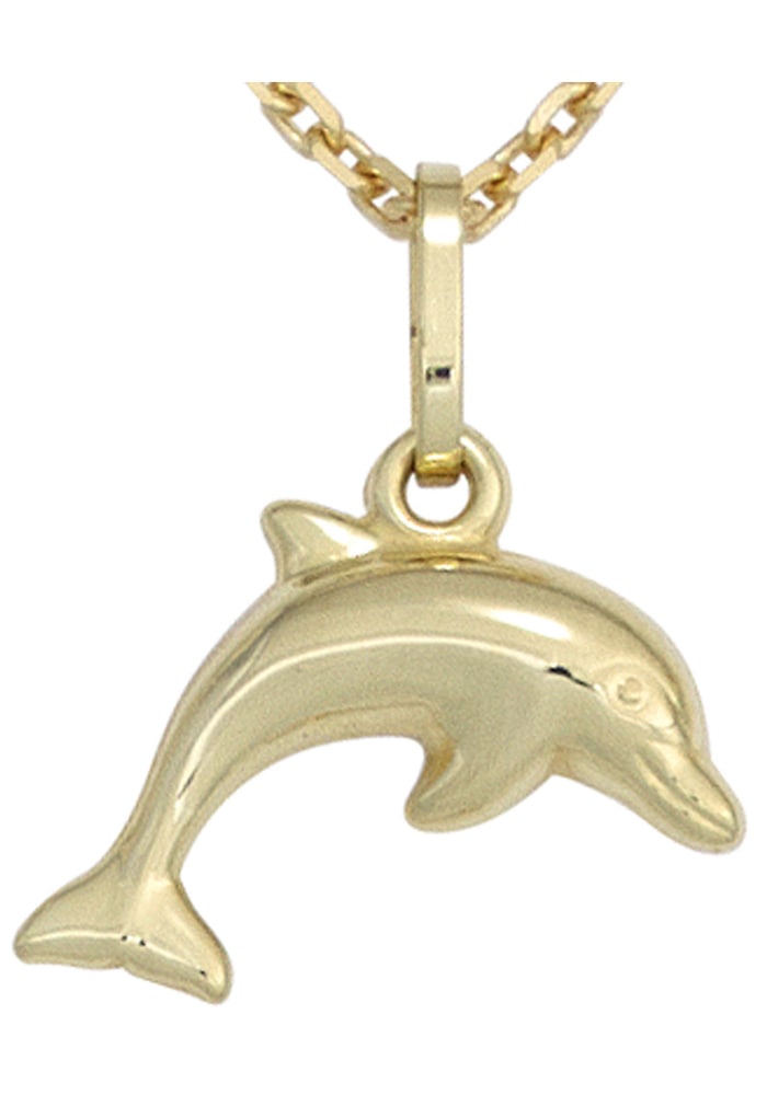 kaufen BAUR | JOBO Kettenanhänger Gold online 333 »Anhänger Delfin«,