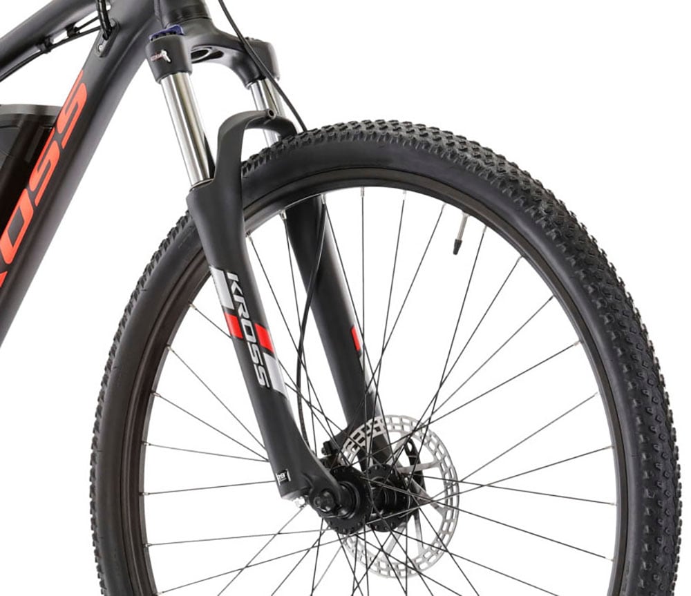 Kross E-Bike »E-MTB Hexagon Boost 1.0 522 29 Zoll schwarz«, 24 Gang, Shimano, ACERA M3020, Heckmotor 250 W