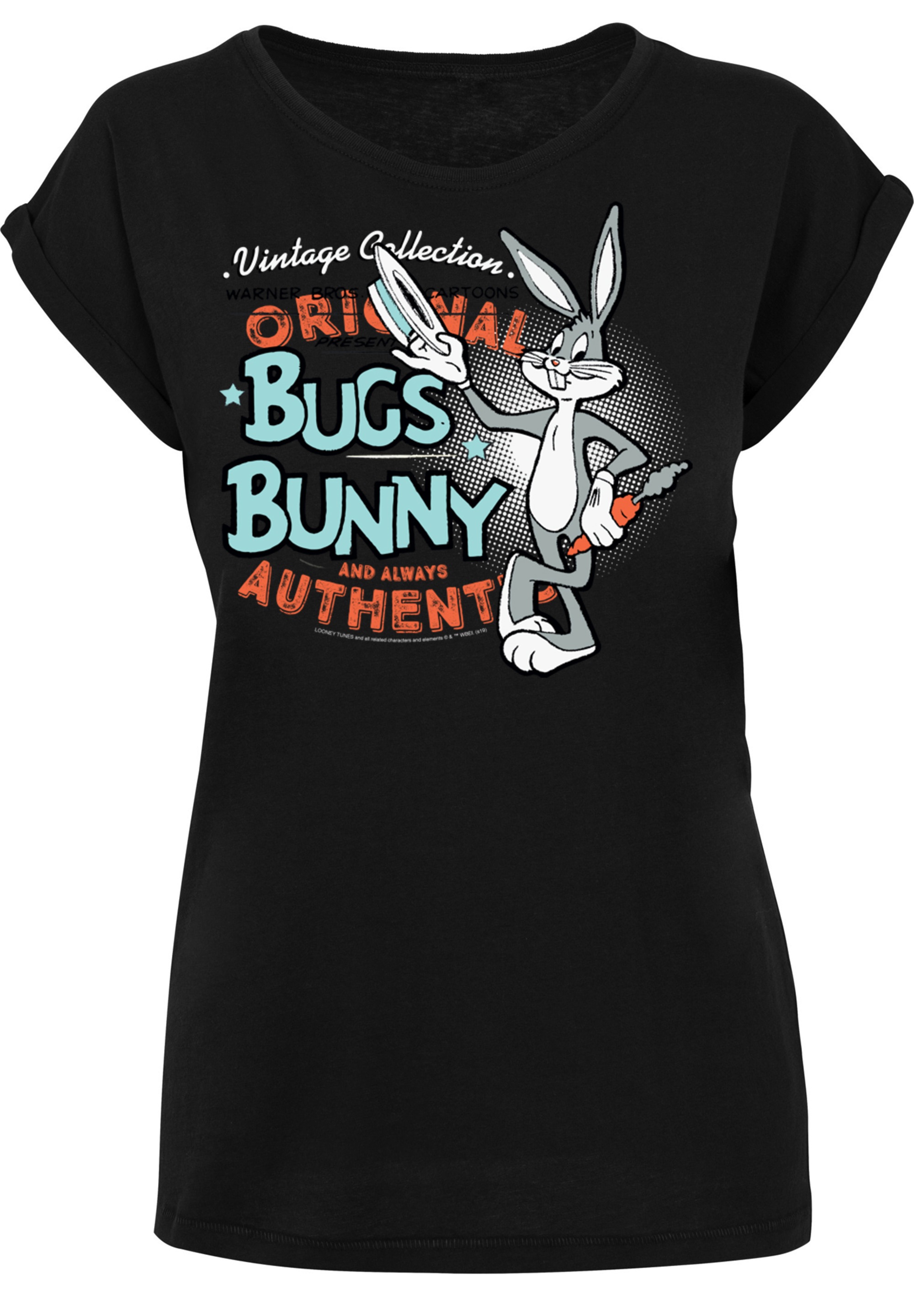 F4NT4STIC T-Shirt »Looney Tunes Vintage Bugs Bunny«, Print