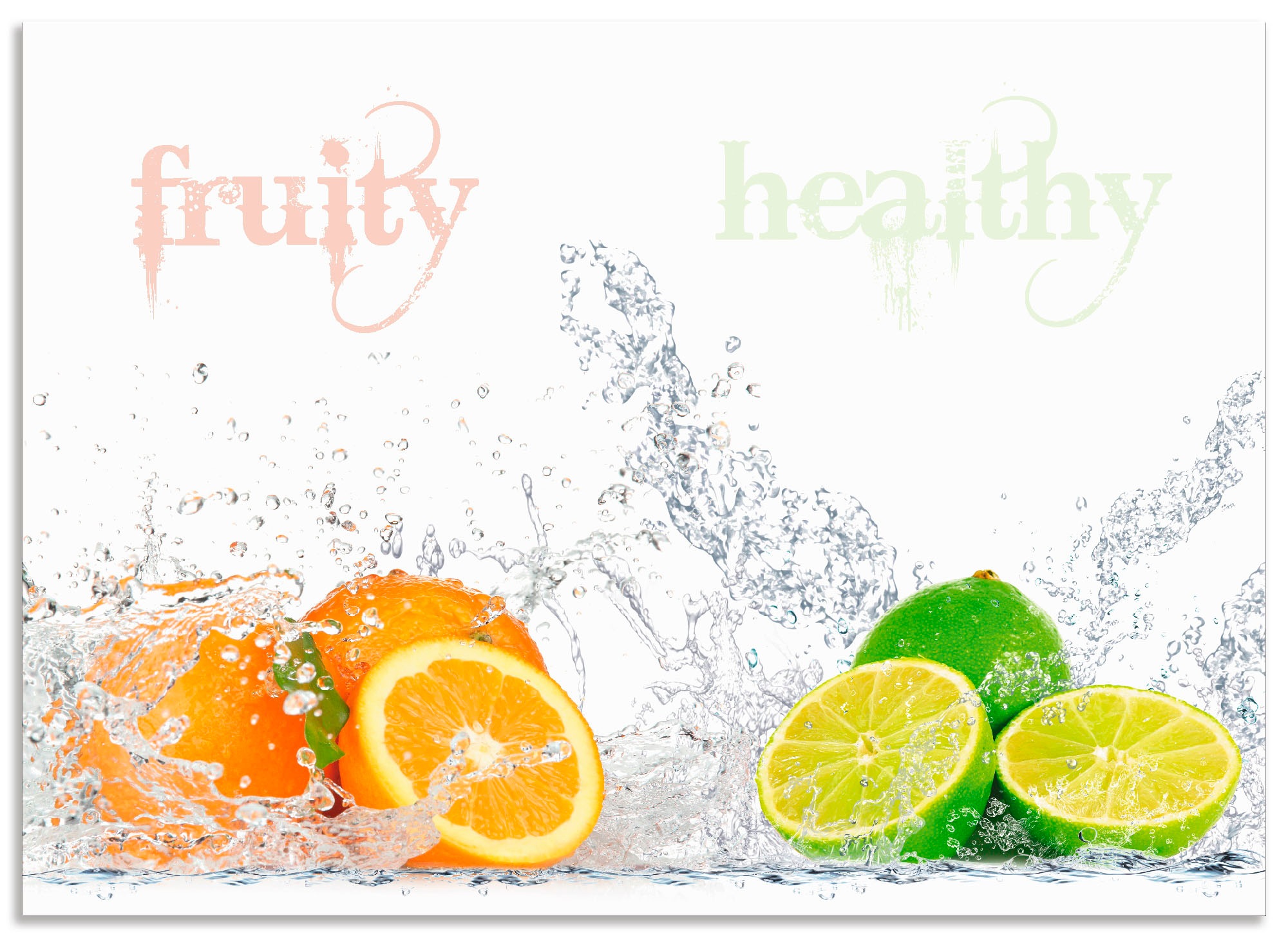 Artland Küchenrückwand "Fruchtig erfrischend gesund Fruchtmix", (1 tlg.), A günstig online kaufen