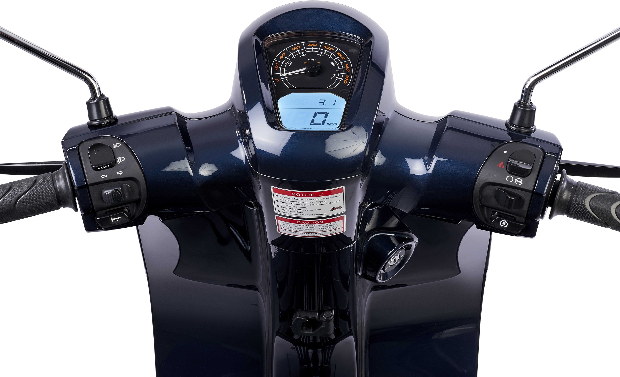 Zündapp Motorroller »Bella-R 50 (45km/h) E5«, 49 cm³, 45 km/h, Euro 5, 3 PS