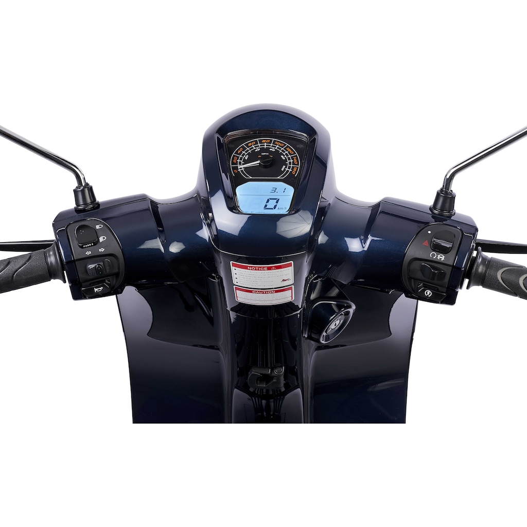 Zündapp Motorroller »Bella-R 50 (45km/h) E5«, 49 cm³, 45 km/h, Euro 5, 3 PS