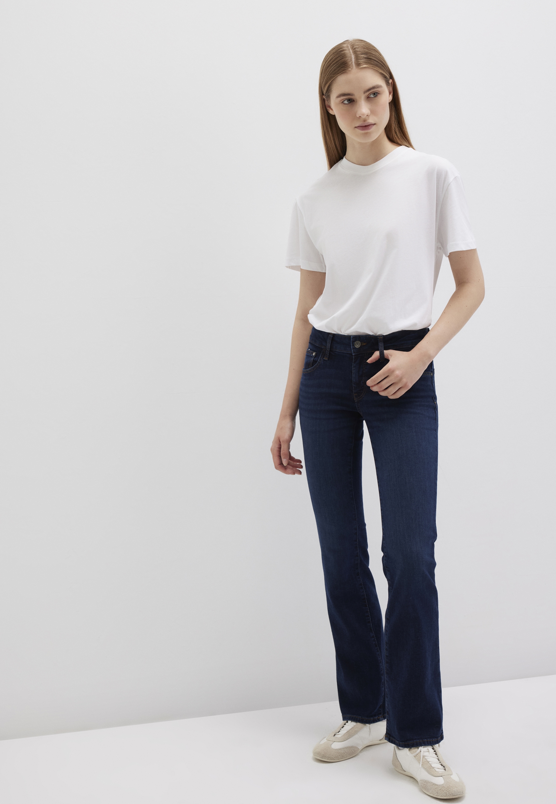 Mavi Bootcut-Jeans "BELLA MID-RISE", Bootcut Jeans günstig online kaufen