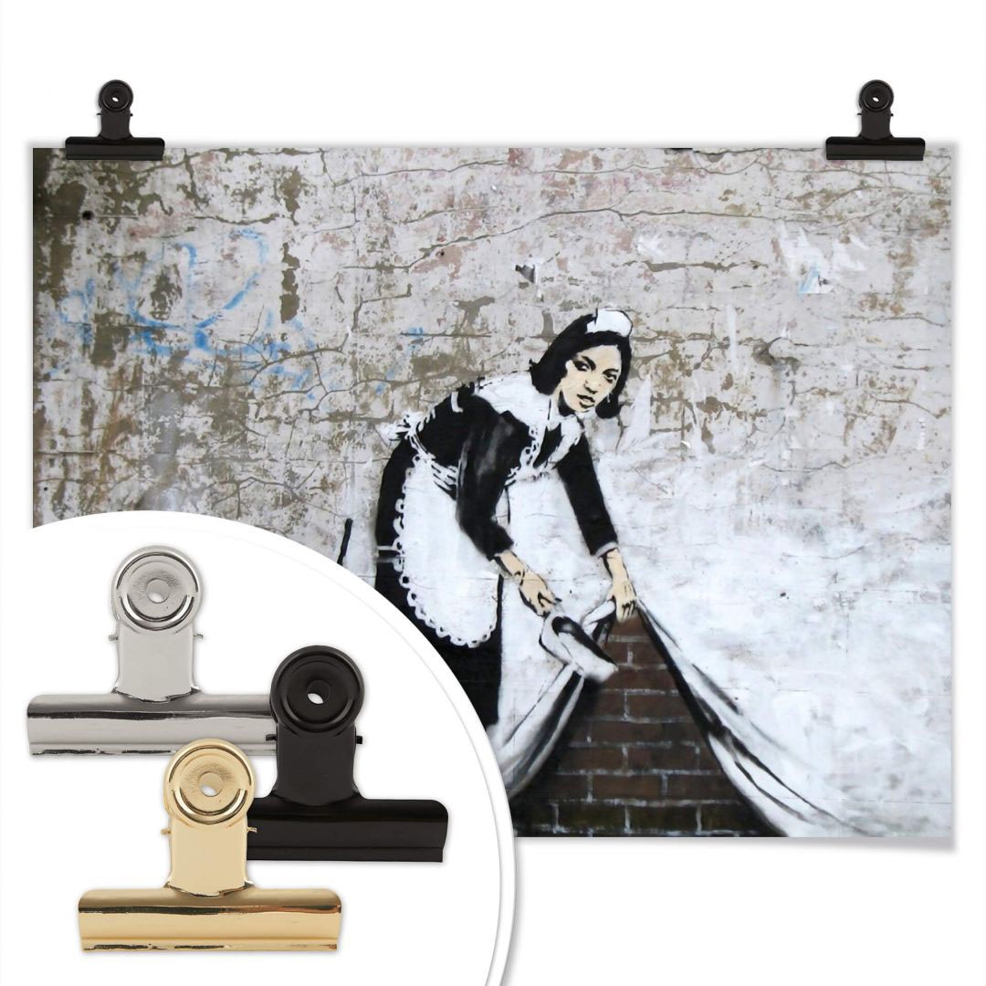 Wall-Art Poster »Graffiti Bilder Maid in London«, Menschen, (1 St.), Poster,  Wandbild, Bild, Wandposter bestellen | BAUR