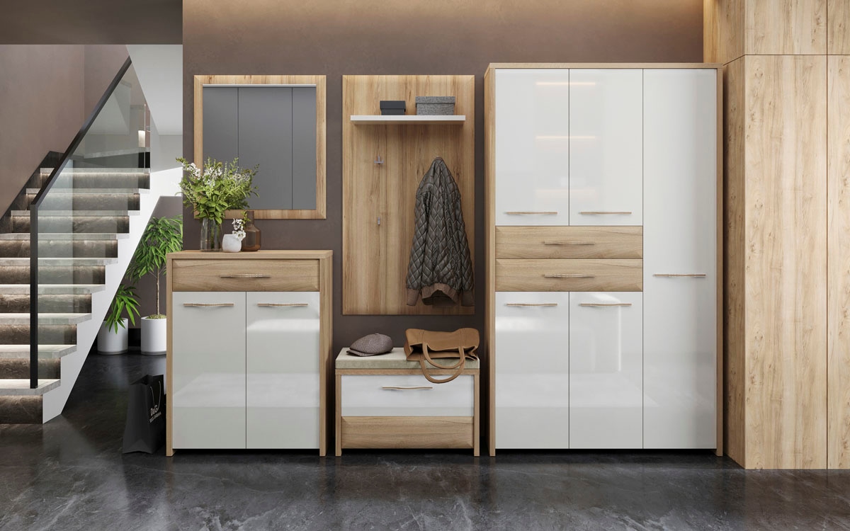 Home affaire Garderobenschrank »Gala«, BAUR hochwertig Funktion | Soft-Close- UV lackiert