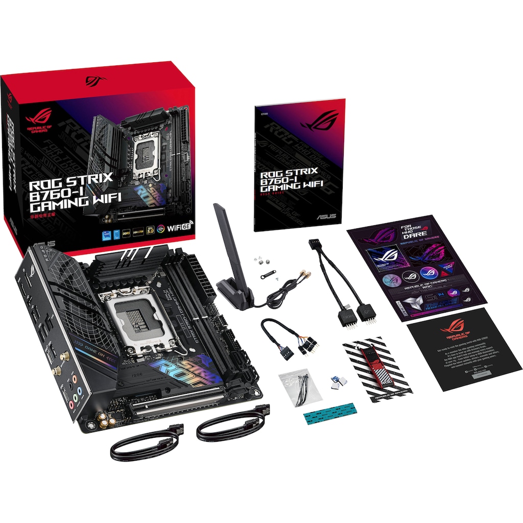 Asus Mainboard »ROG STRIX B760-I GAMING WIFI«