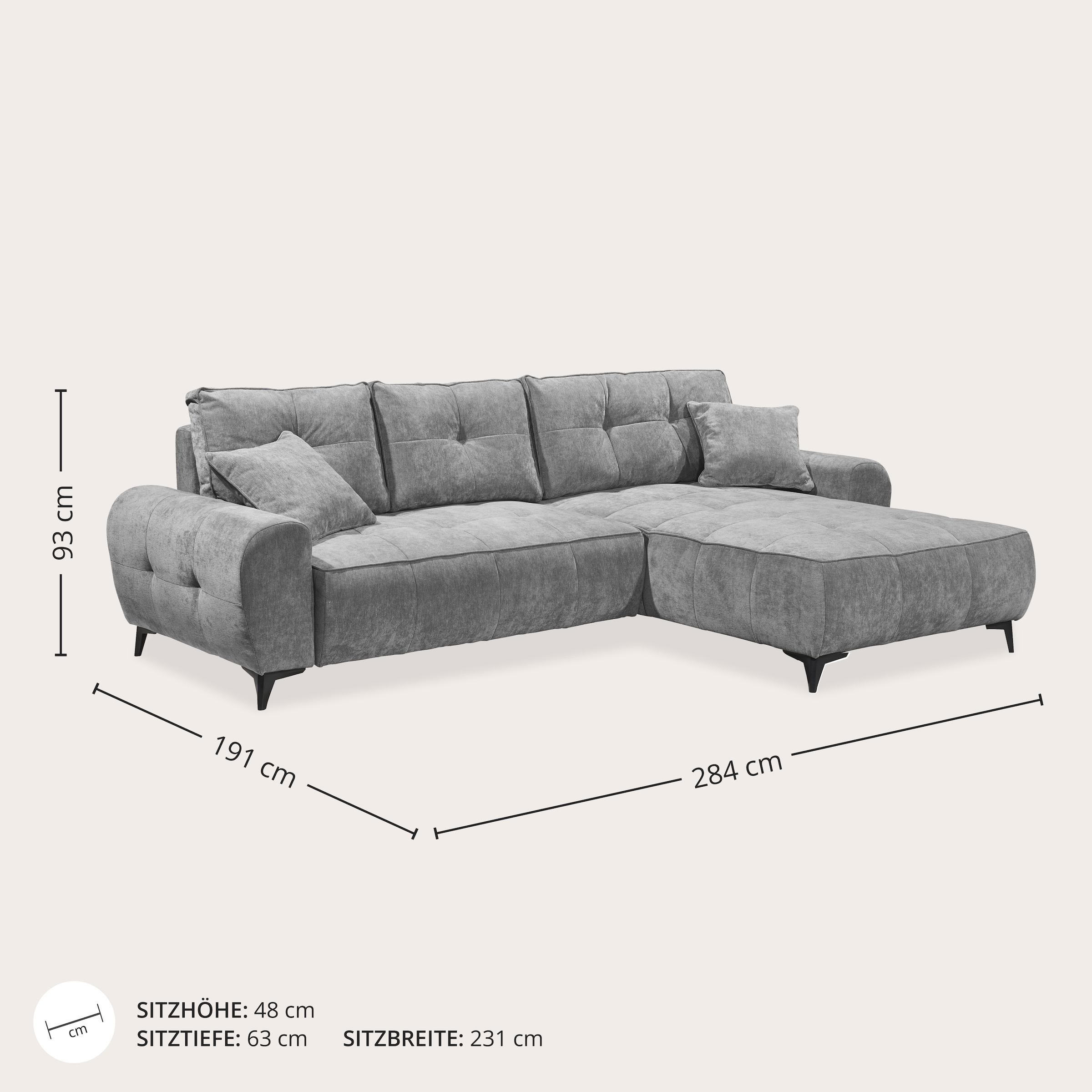 ED EXCITING DESIGN Ecksofa