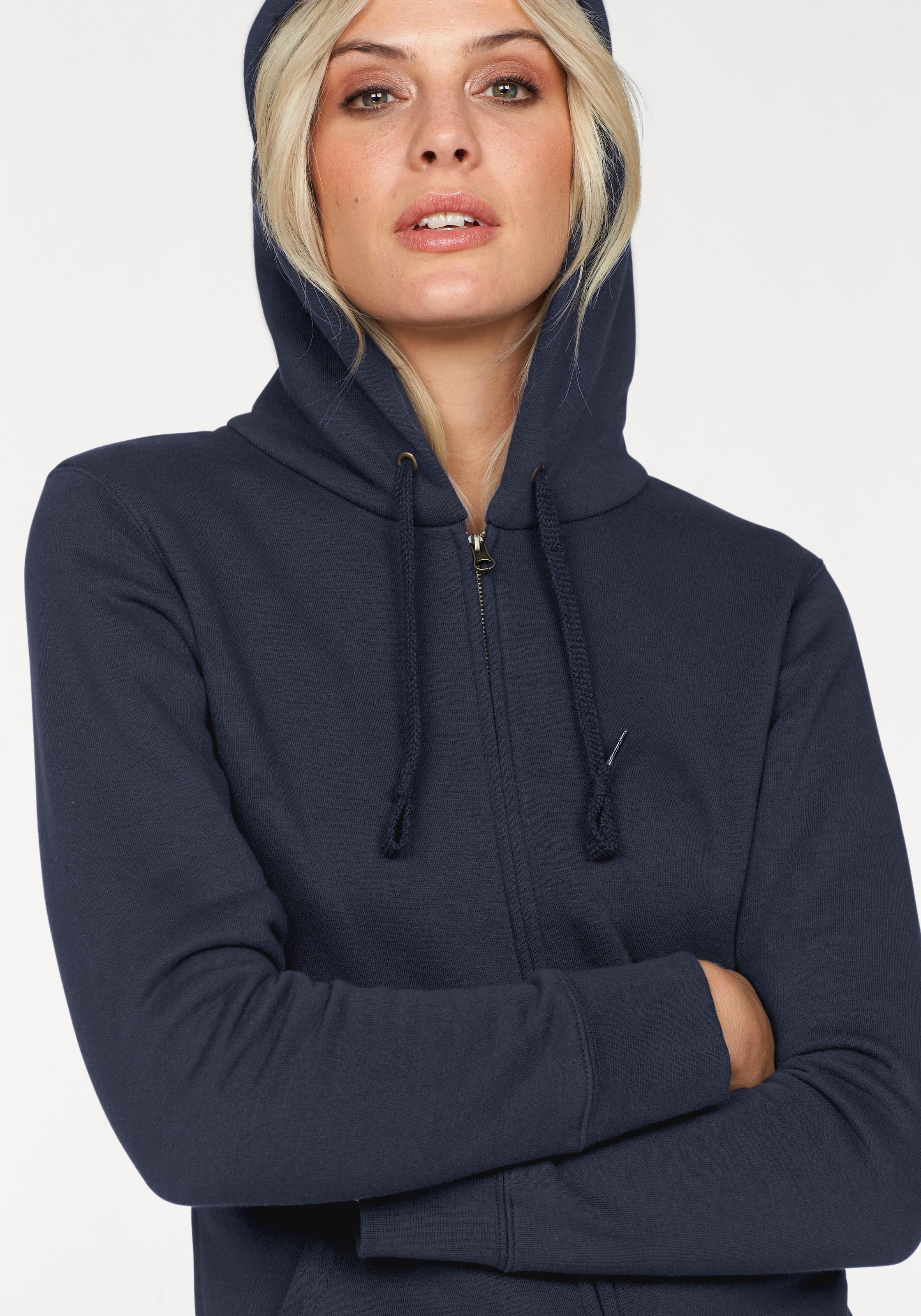 Fruit of the Loom Kapuzensweatshirt »Lady-Fit Premium hooded Sweat Jacket«