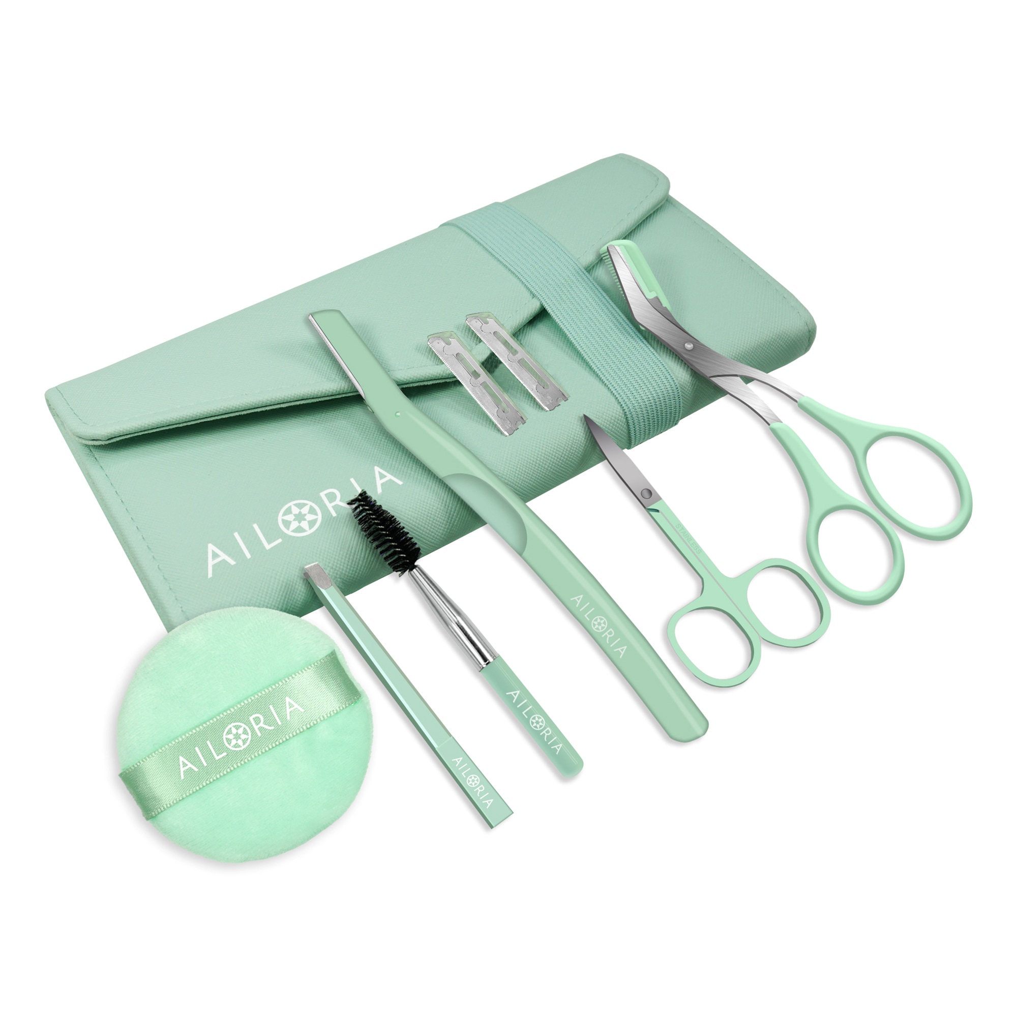 AILORIA Augenbrauenrasierer »Augenbrauen- und Gesichtspflege-Set VISAGIQUE«