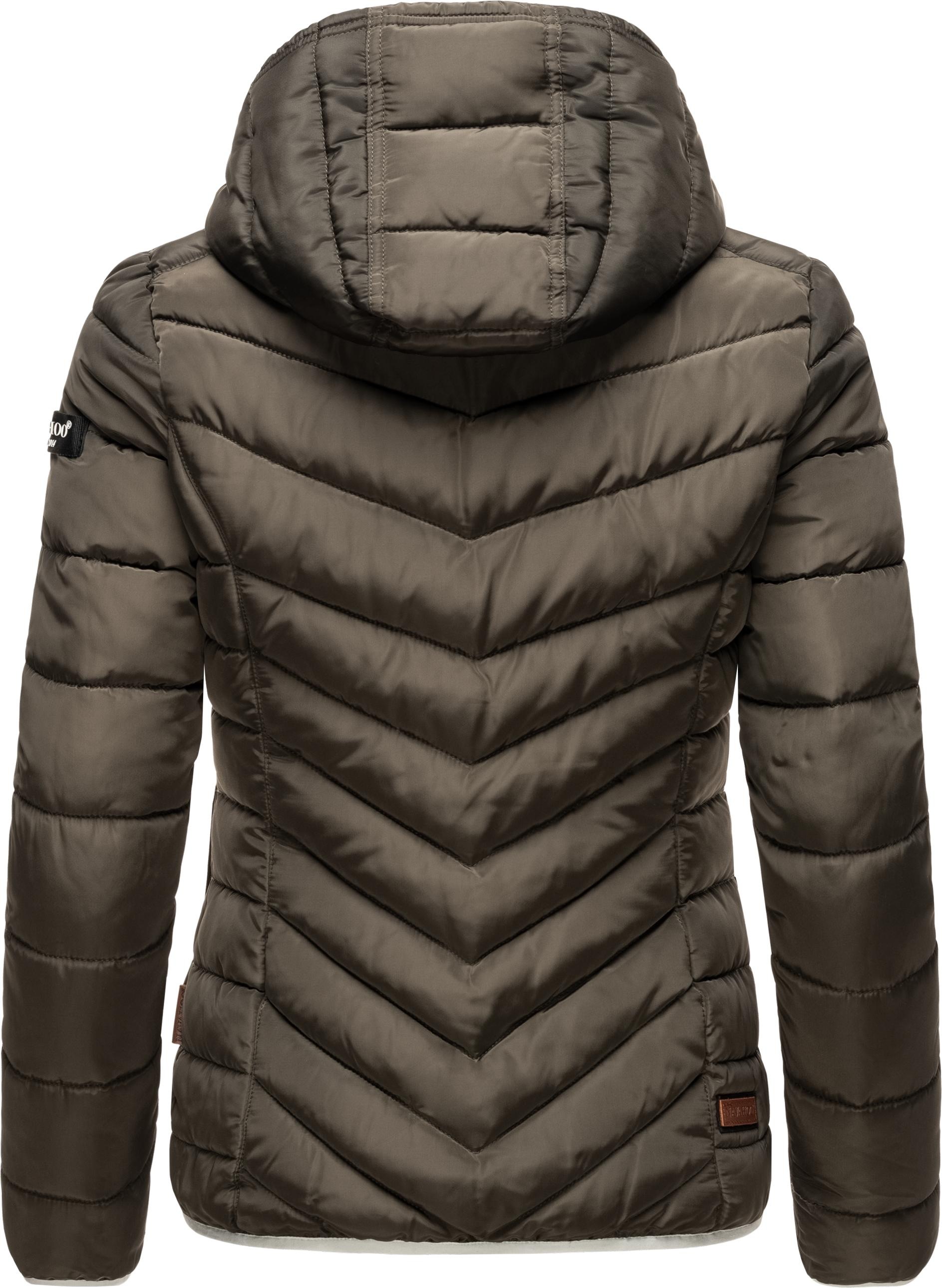 Navahoo Steppjacke »Elva«, mit Kapuze, stylische Damen Winterjacke mit Kapuze