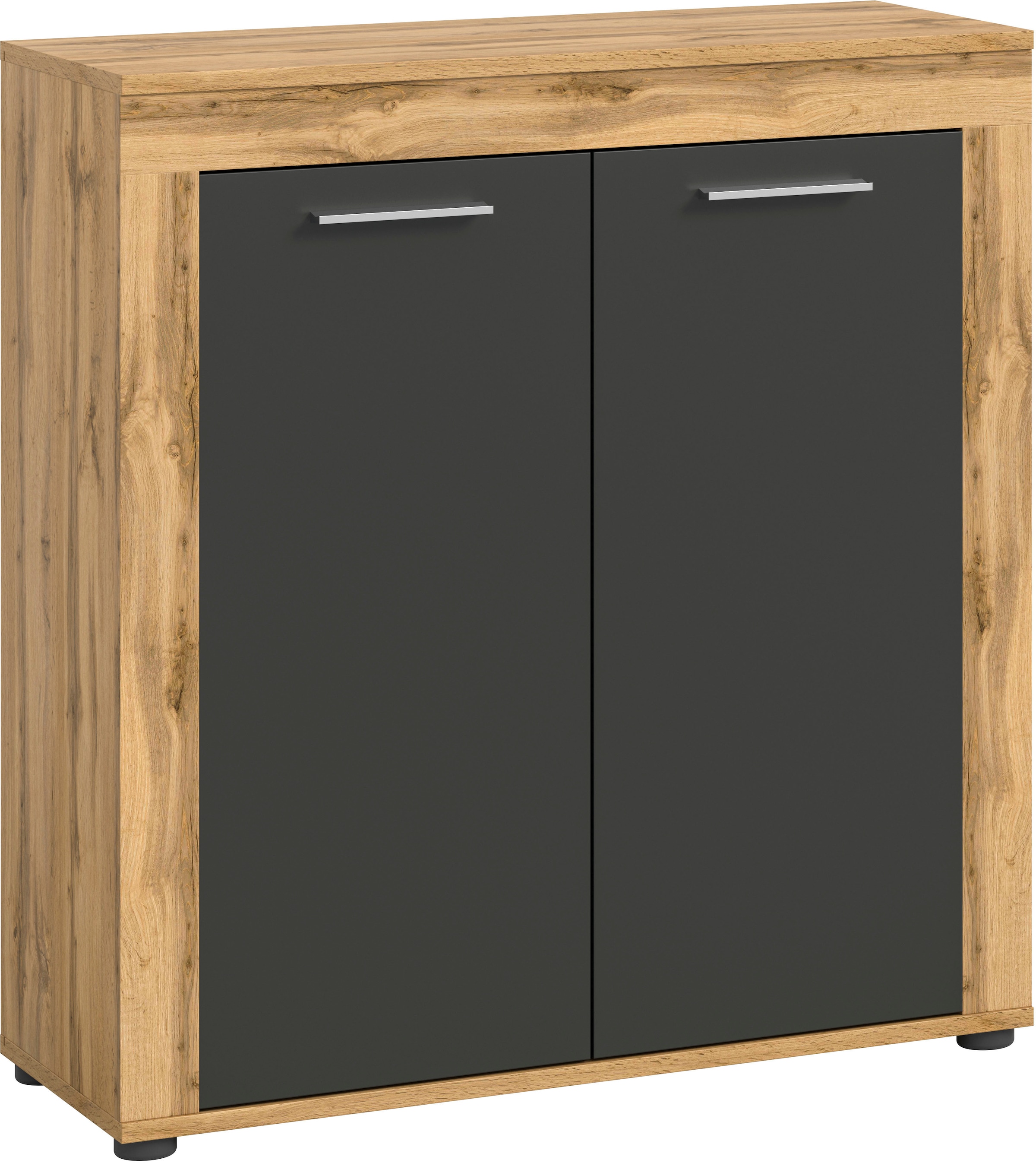 Home affaire Highboard "AOSTA, TOPSELLER, Höhe 88 cm, 2 Türen, 3 Fächer, 2 günstig online kaufen