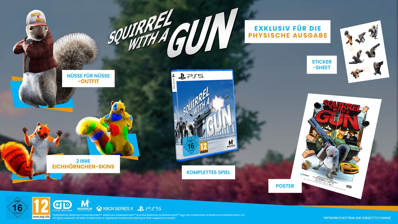 Astragon Spielesoftware »Squirrel With A Gun«, PlayStation 5