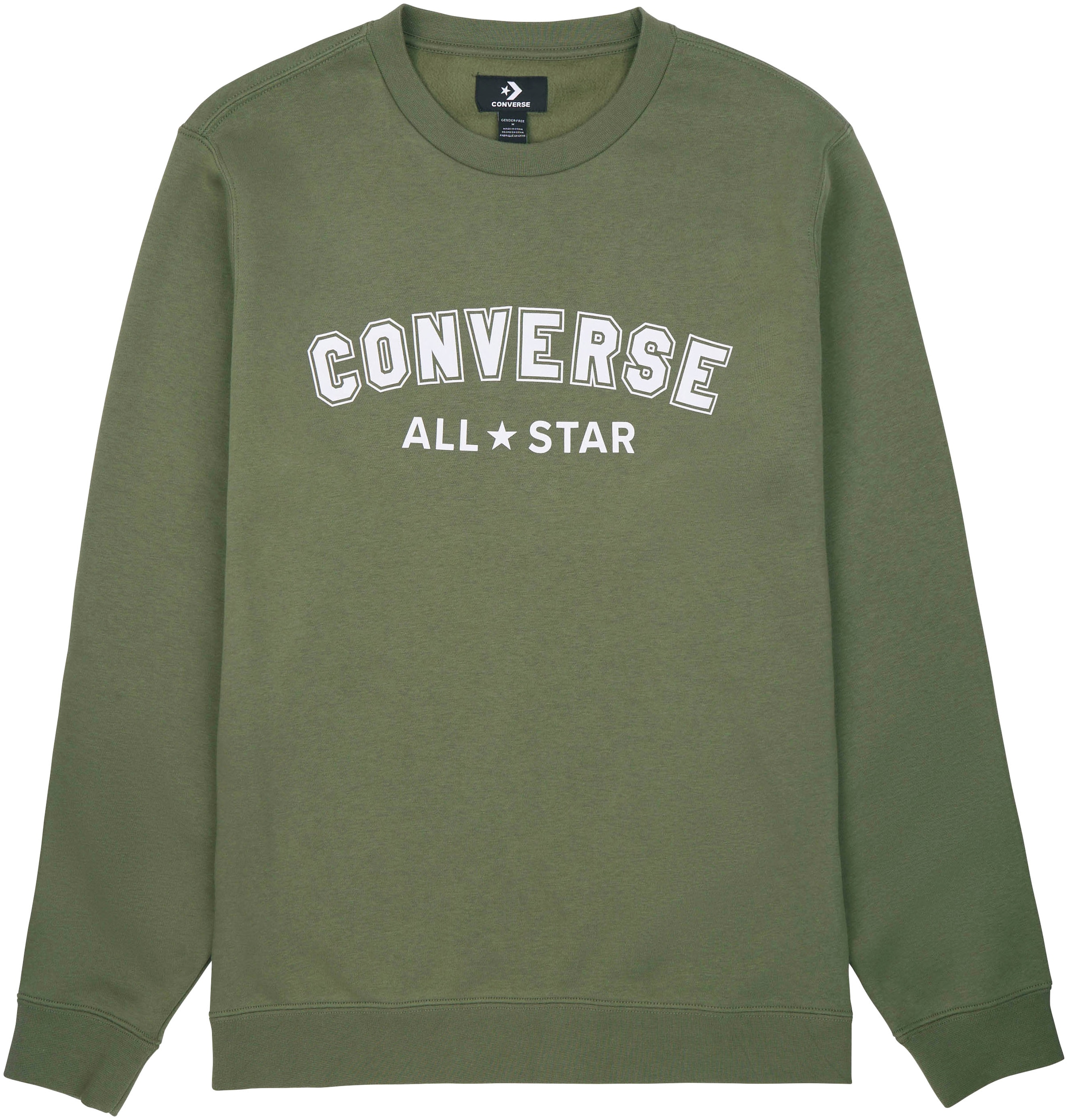 STAR FLEECE«, »UNISEX BACK ALL BRUSHED BAUR Converse Sweatshirt (1 tlg.) | kaufen