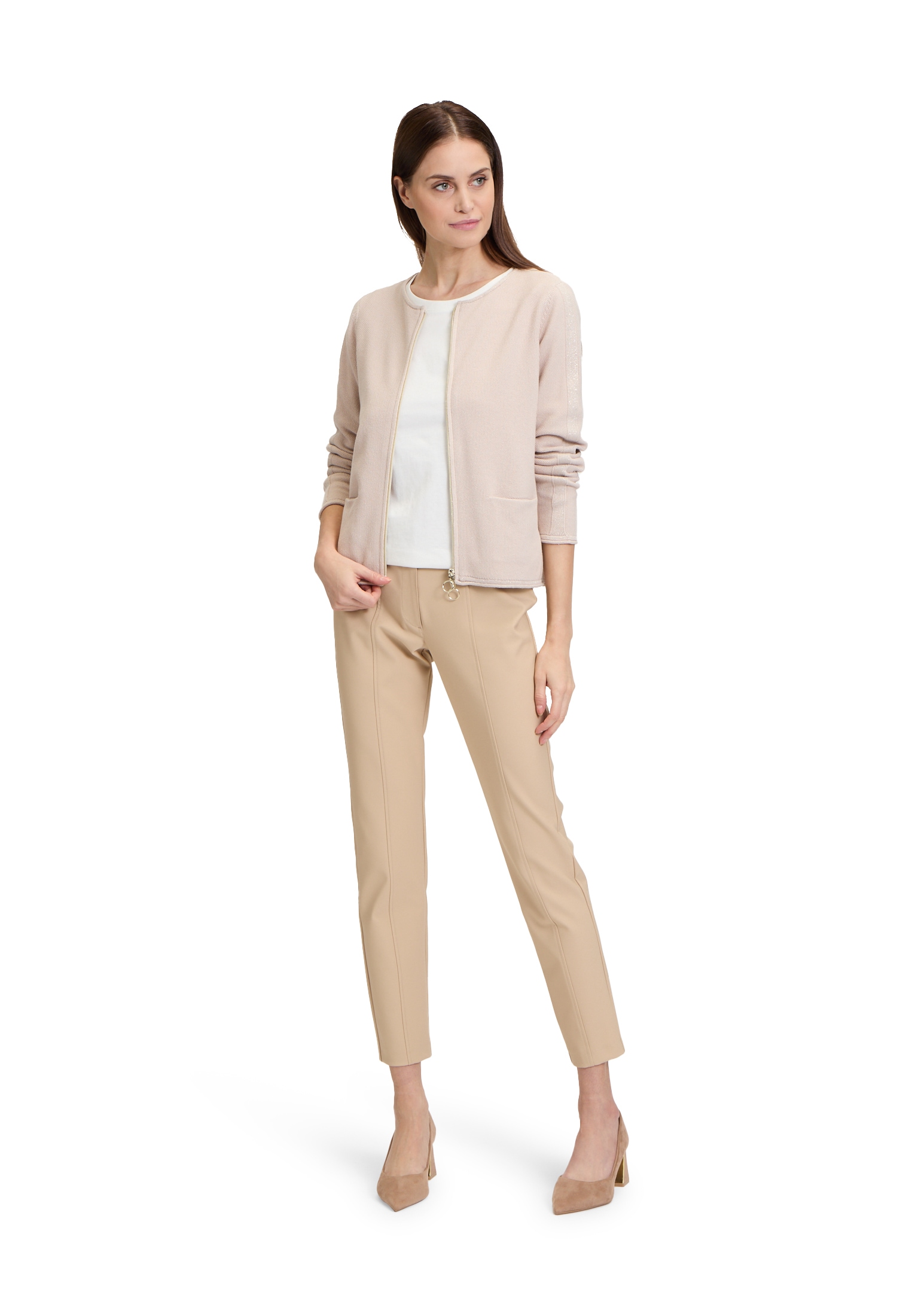 Betty Barclay Bügelfaltenhose »Betty Barclay Businesshose Slim Fit«, Material