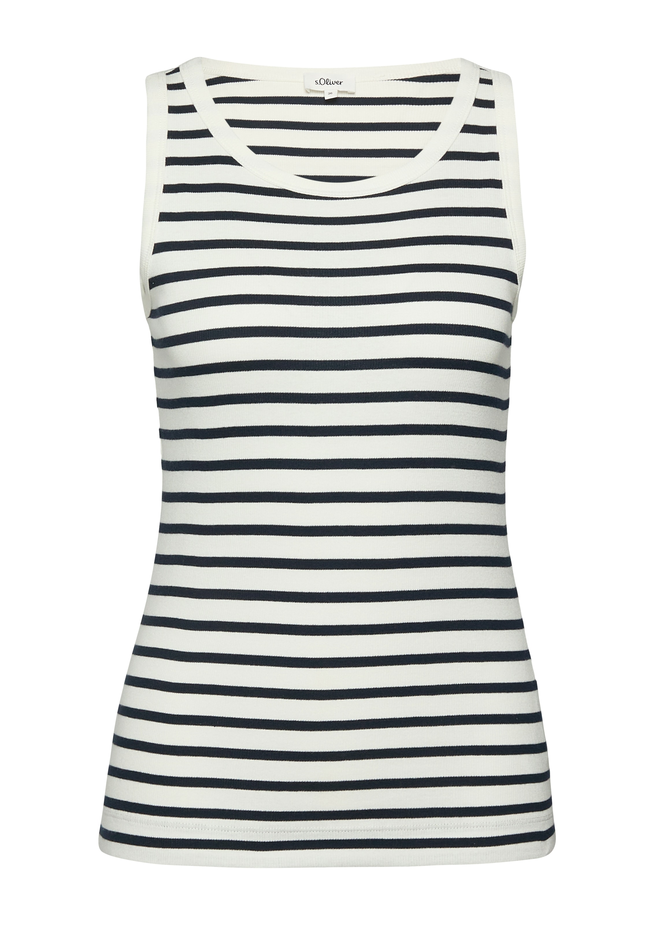 s.Oliver Tanktop mit Streifen Muster