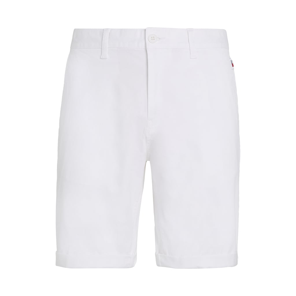 Tommy Jeans Chinoshorts »TJM SCANTON SHORT«, Markenstickerei