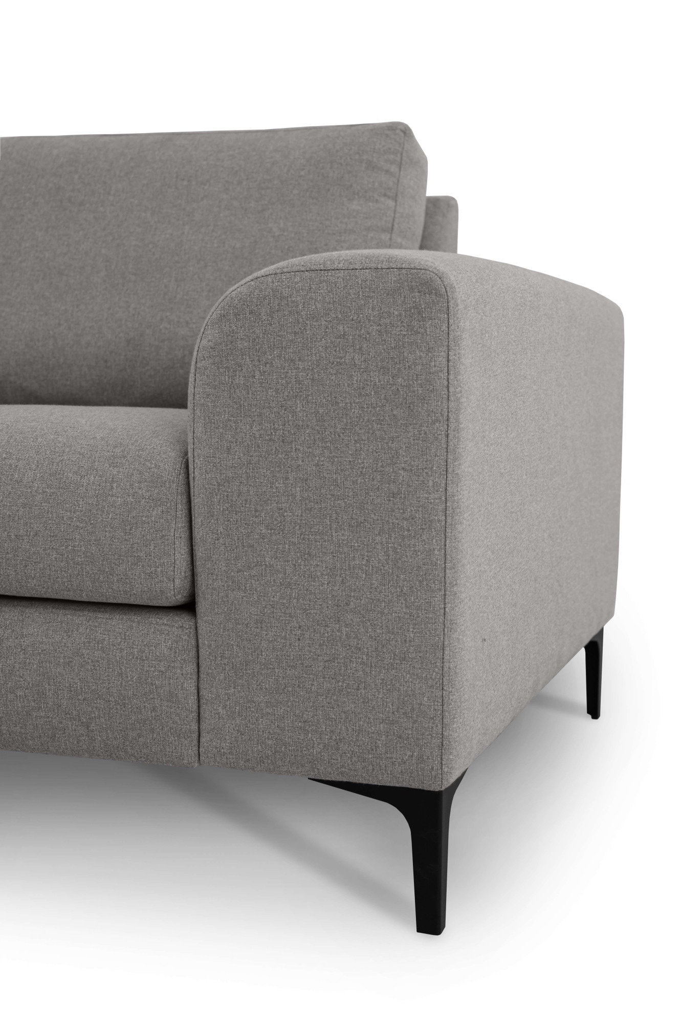 INOSIGN Ecksofa »Henry«, mit Metallbeinen, in modernem Design