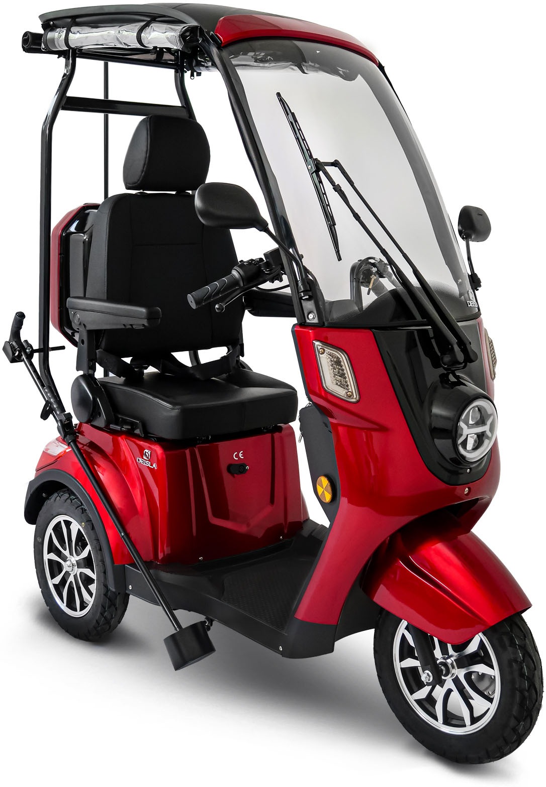 ROLEKTRO Elektromobil "Rolektro, Deisla DS3-25", B:69cm H:167cm L:154cm, rot, Elektromobile