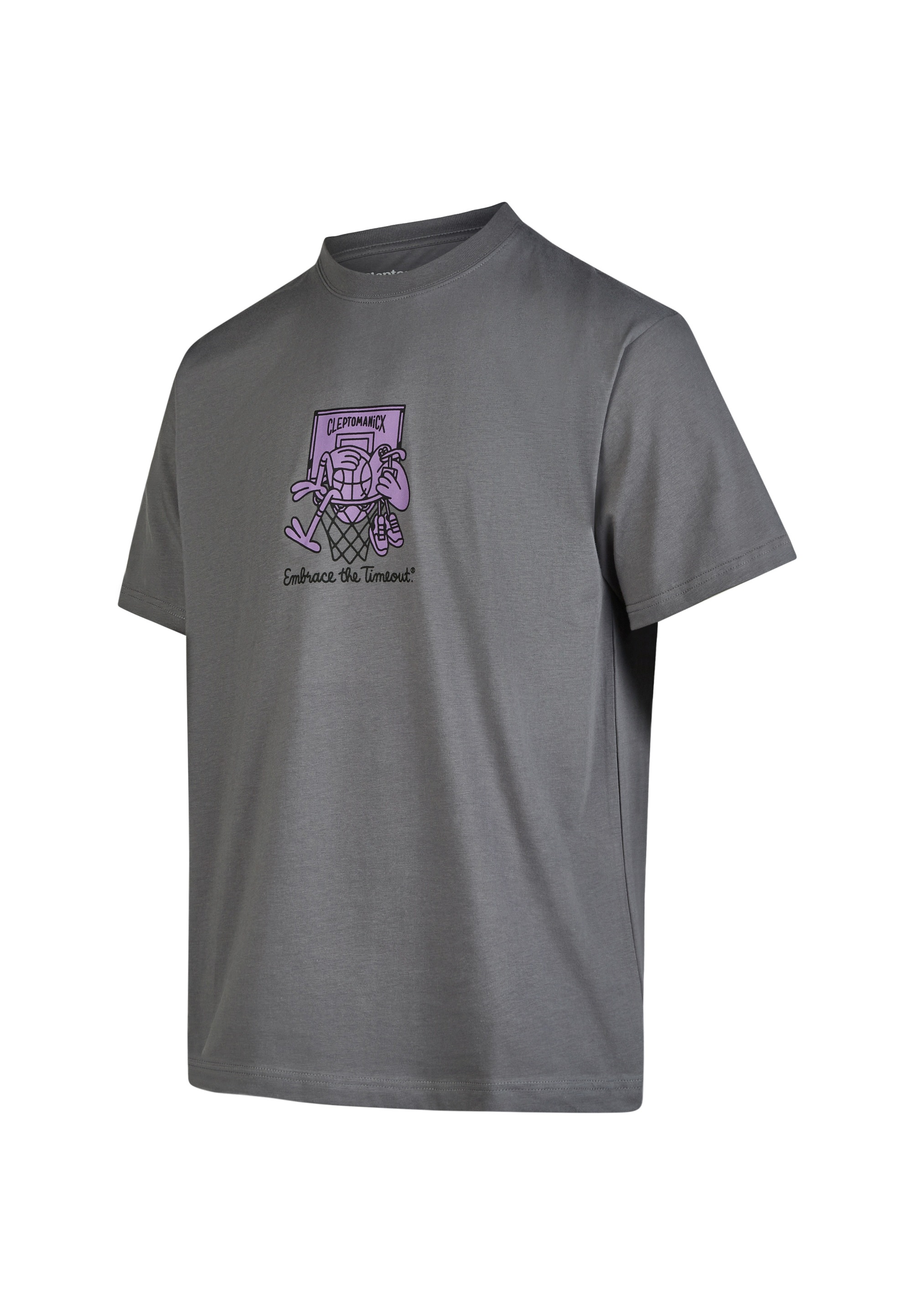 Cleptomanicx T-Shirt »Classic Tee Embrace Basket«, in locker geschnittener Form
