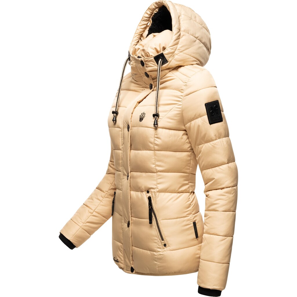 Navahoo Winterjacke »Zuckerbiene«, mit Kapuze