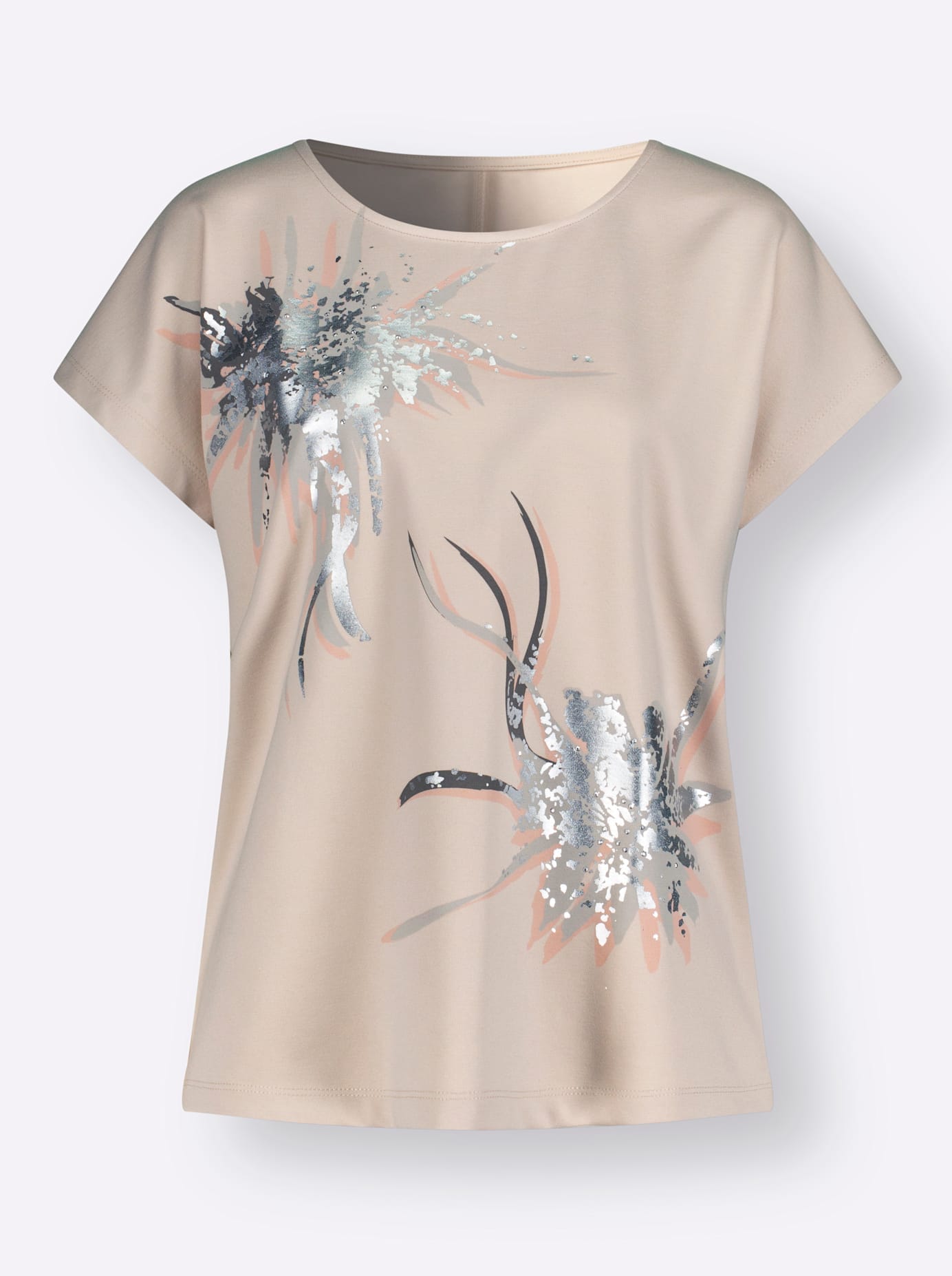 creation L Kurzarmshirt »Shirt«, (1 tlg.)