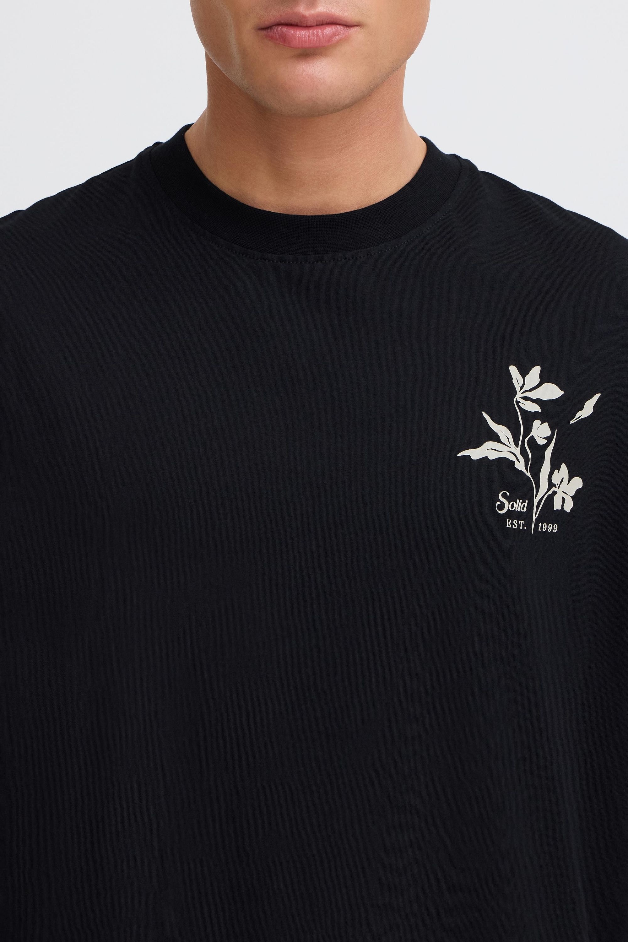 !Solid Longtop »Rundhalsshirt SDAmon Oversized«