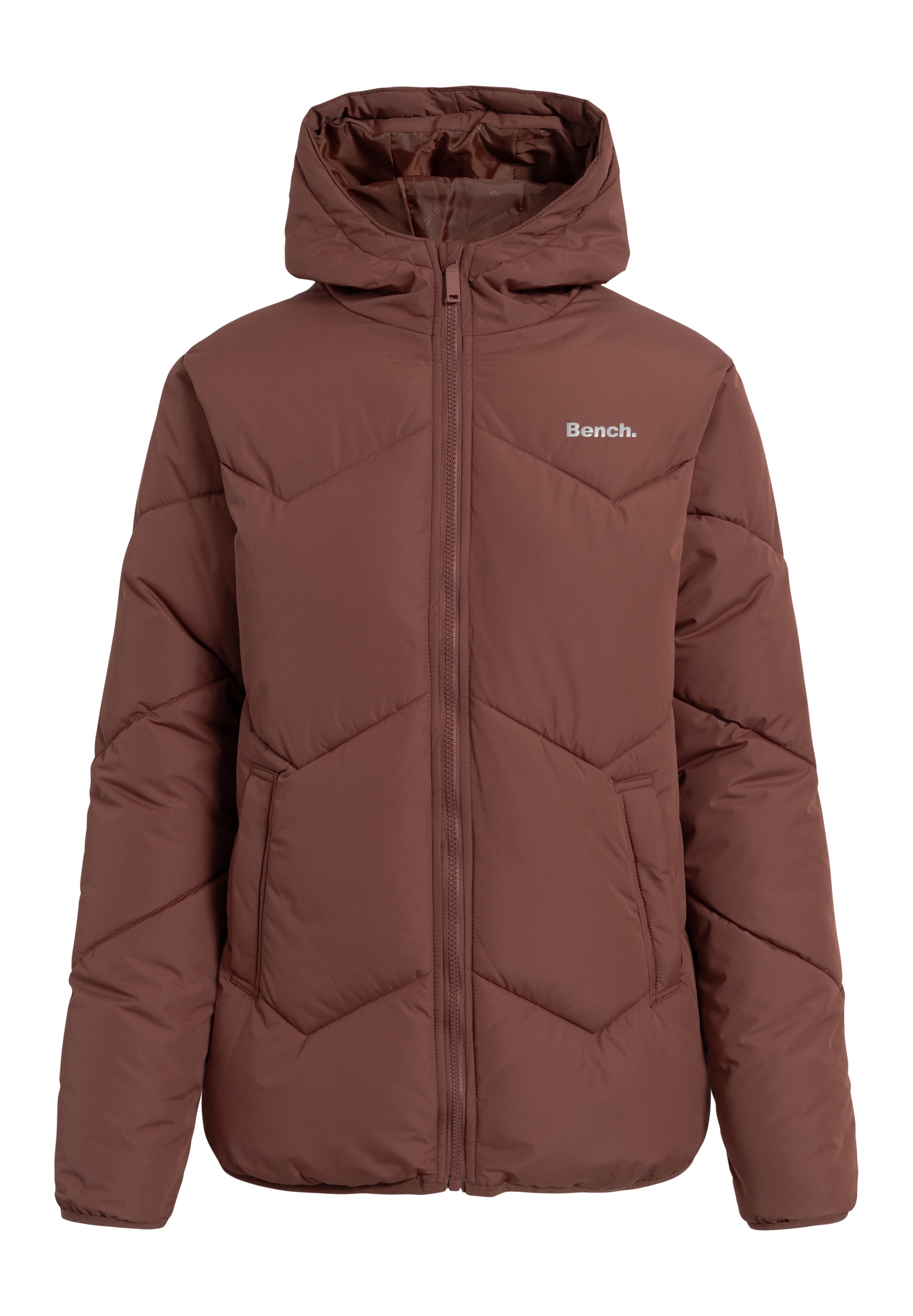 Thumbnail - Bench. Steppjacke "KRIYA" mit Kapuze leichte Winterjacke mit hoher Wärmeleistung und Zick Zack Steppung