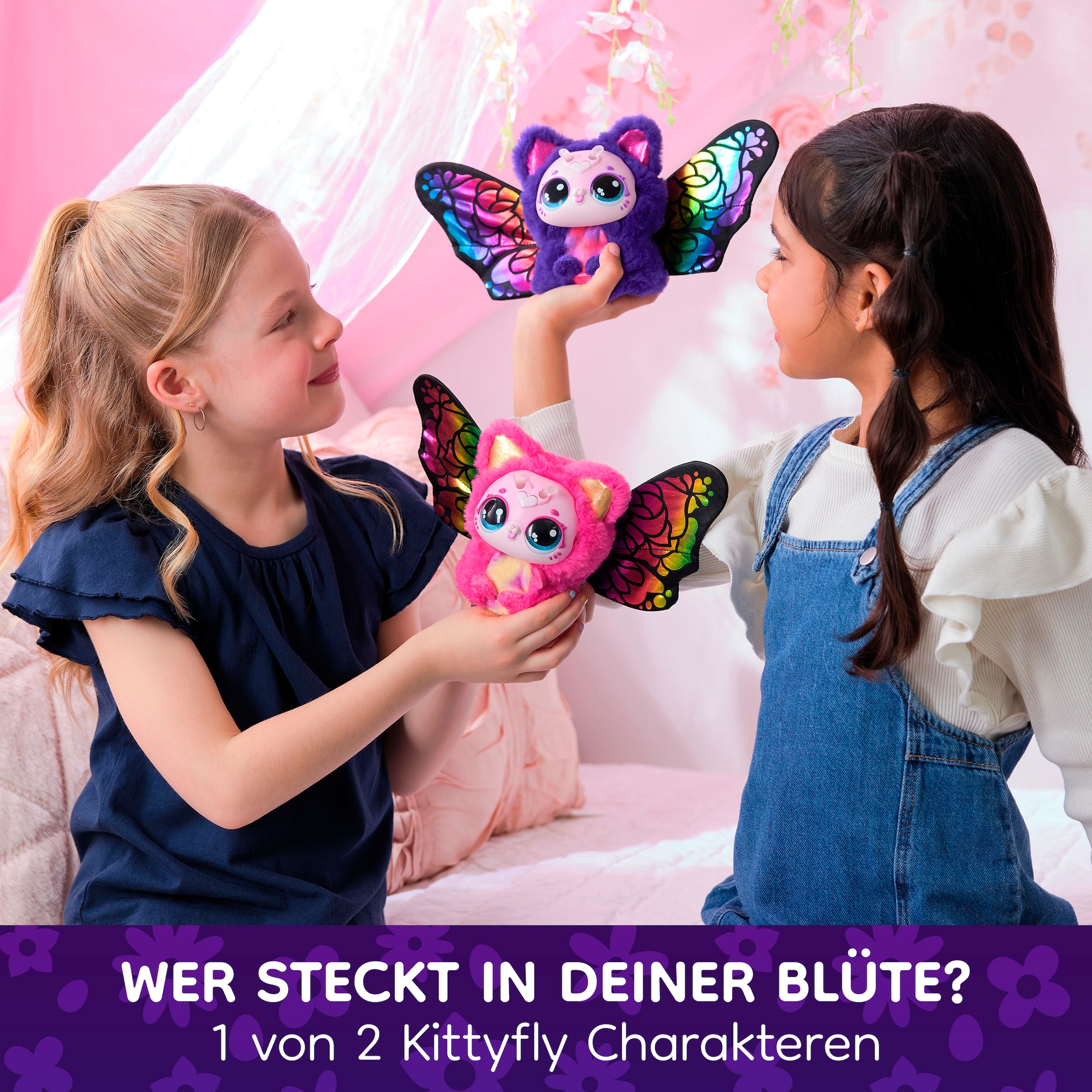 Spin Master Spielfigur »Bloomables von Hatchimals - Kittyfly« mit Sound