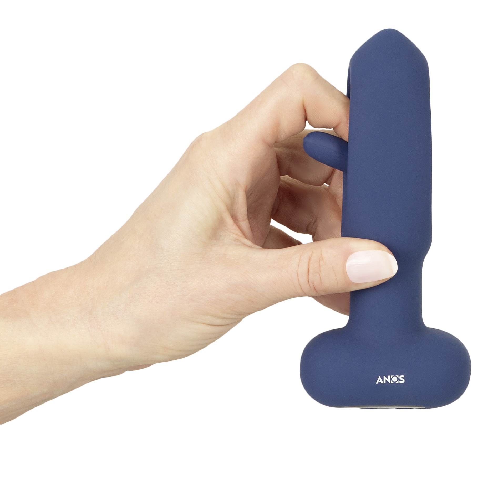 ANOS Anal-Stimulator »Analvibrator RC Flicking Tongue Butt Plug« ()
