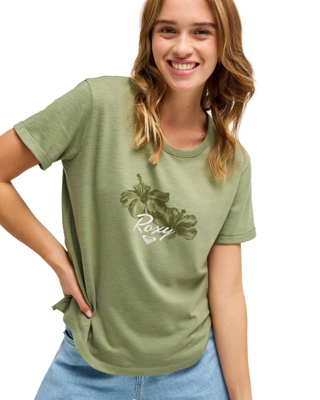 Roxy T-Shirt "Oceanwave Regular Slub"