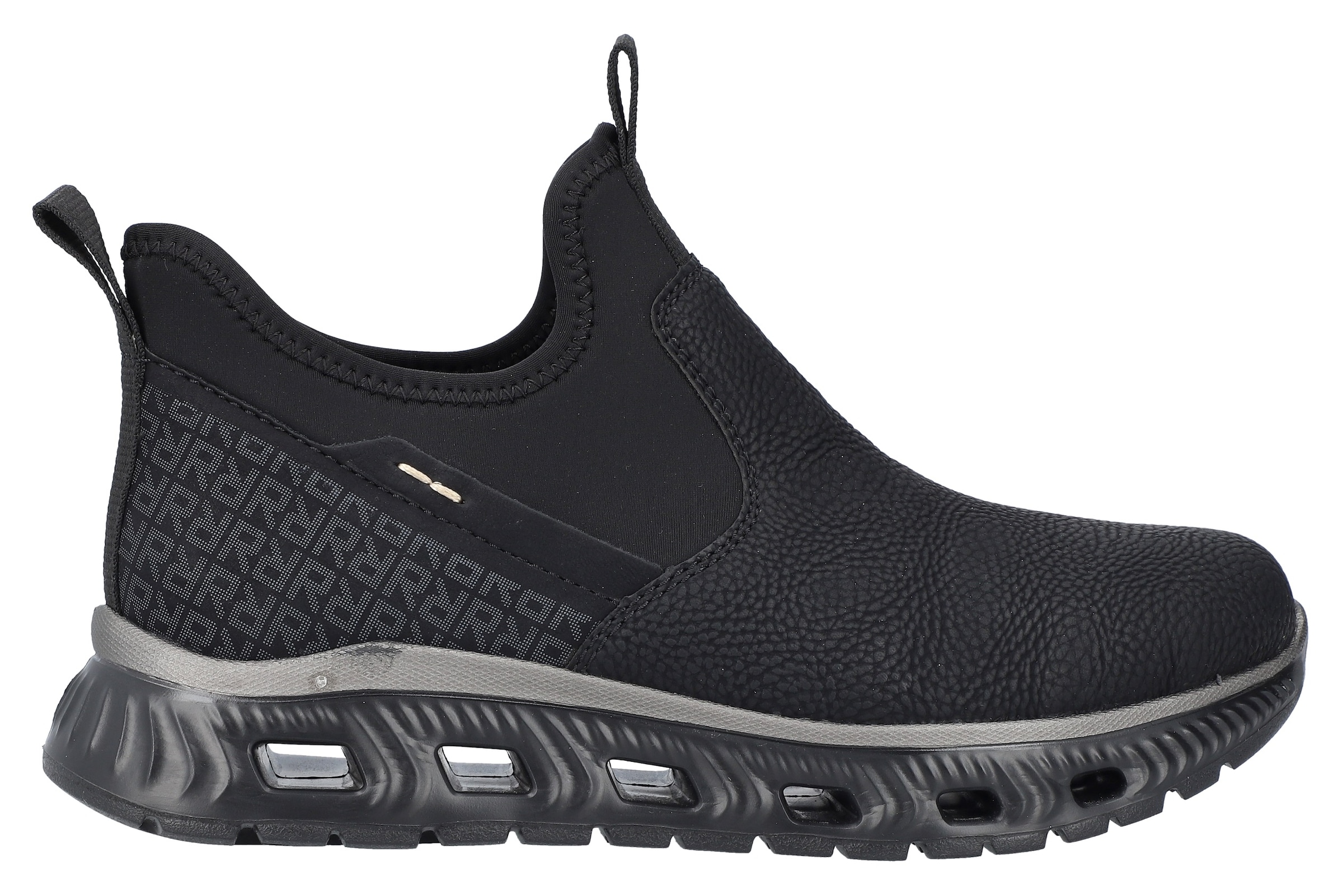 RIEKER Sport Schlupfboots, High-Top-Sneaker, Schlupfboots mit elastischem Schaft