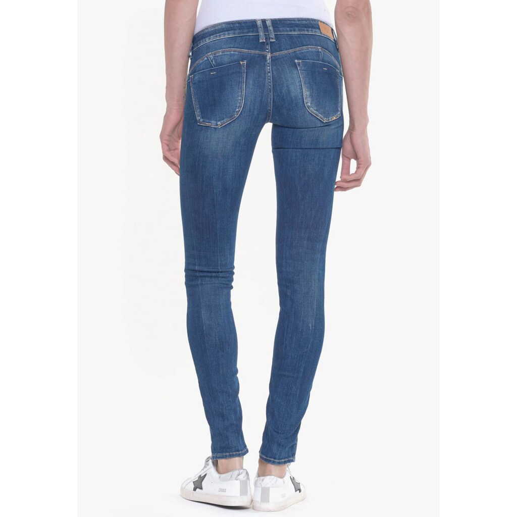 Damenmode Jeans Le Temps Des Cerises Skinny-fit-Jeans »PULP« mid-blue