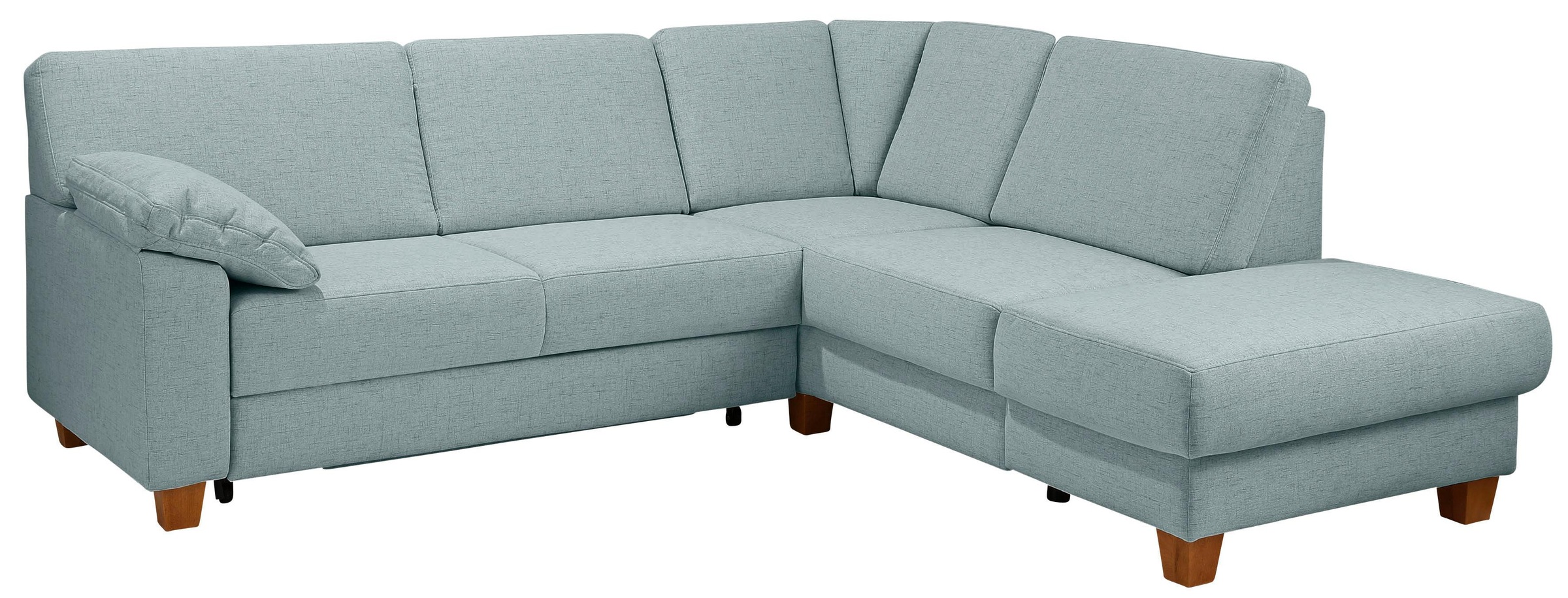 Home affaire Ecksofa "Belfort L-Form" mit Federkern, wahlweise mit Schlaffunktion und Stauraum
