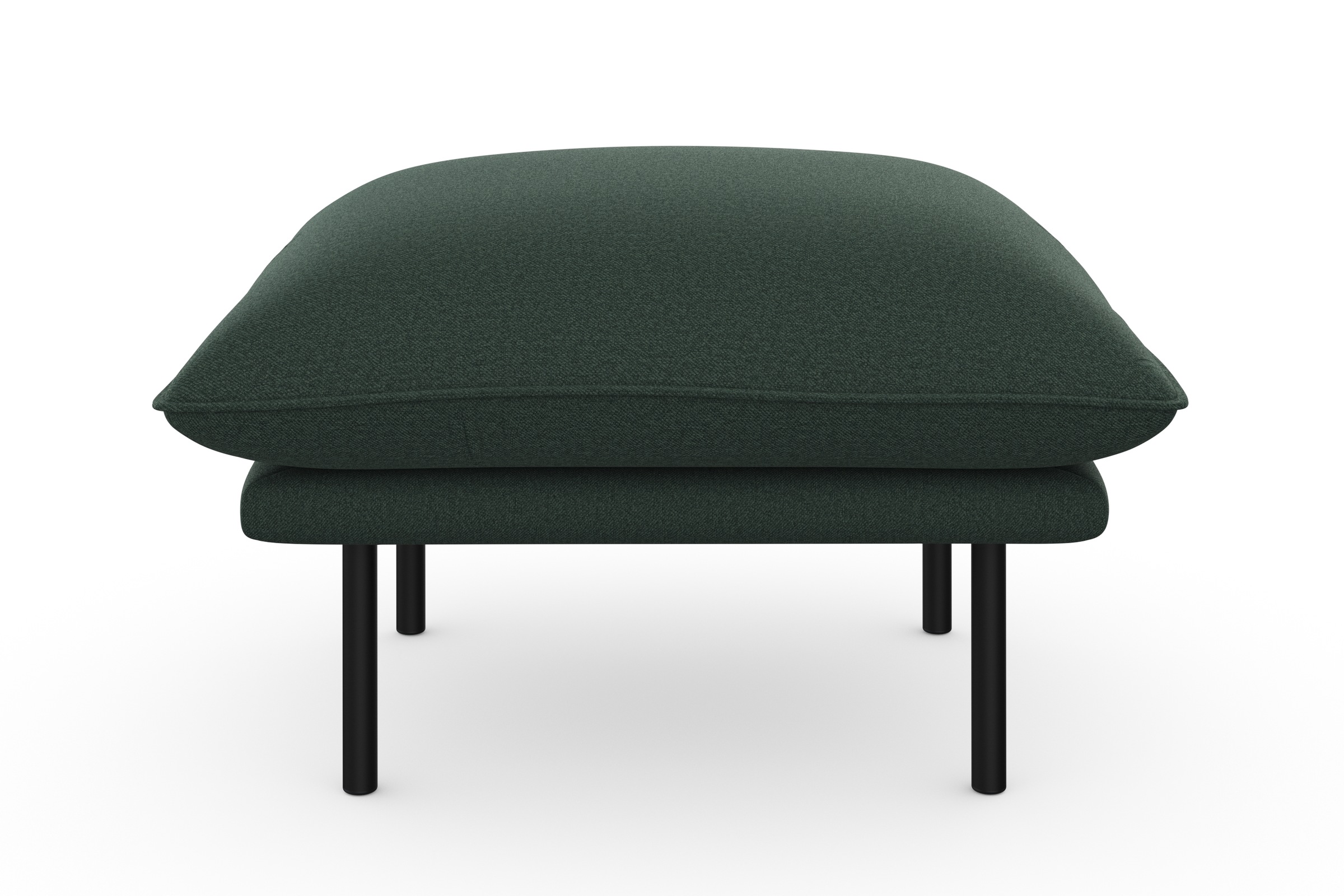 andas Polsterhocker »Stine«, Besonderes Design durch Kissenoptik und Keder, by Morten Georgsen