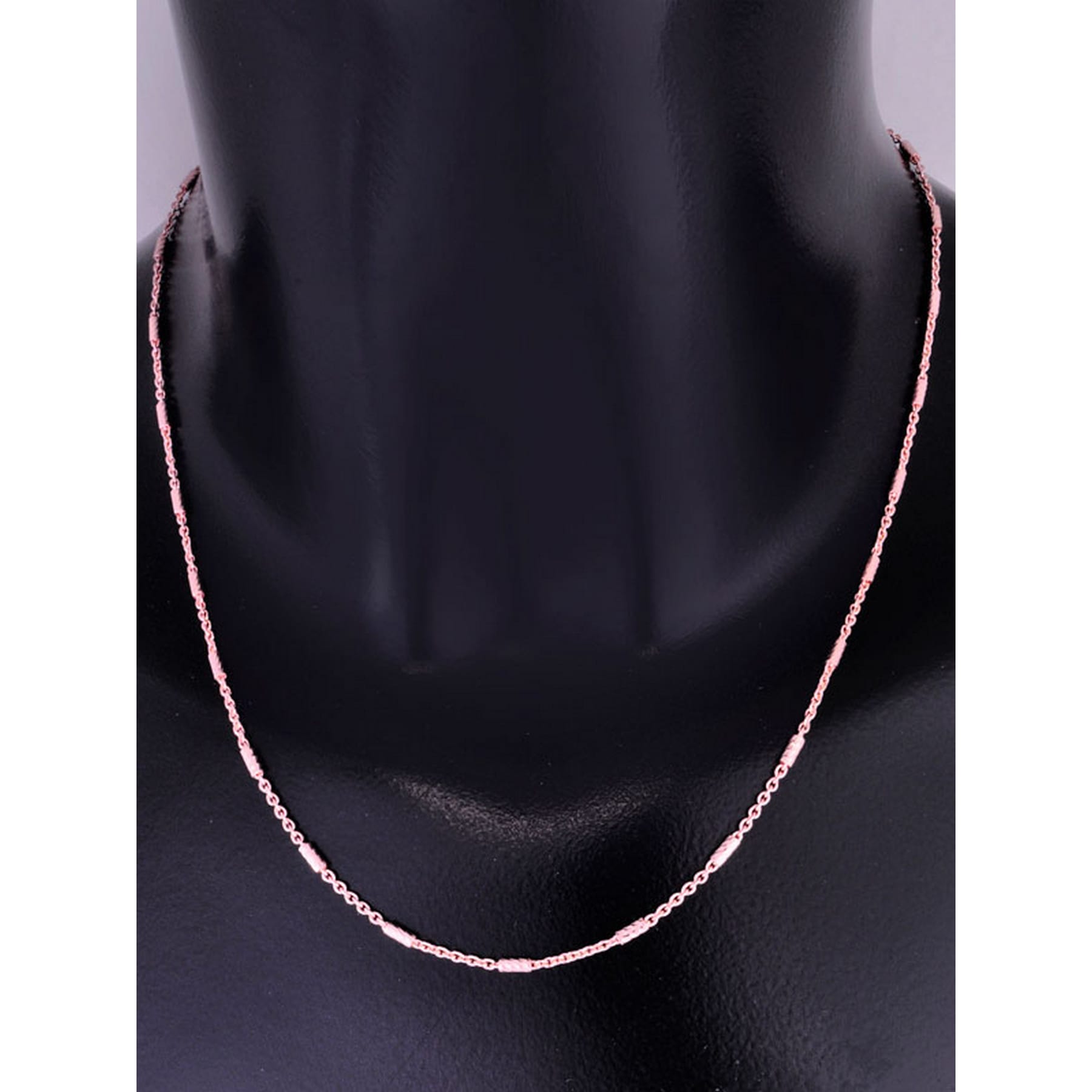Adelia´s Kette ohne Anhänger »Schmuck Halskette 925 rosé Silber 42 48 cm«