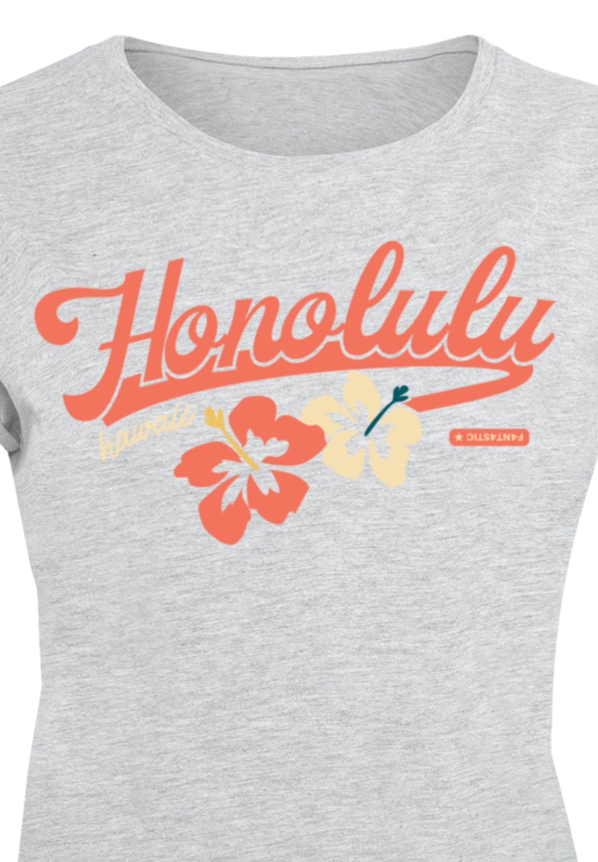 Thumbnail - F4NT4STIC T-Shirt "PLUS SIZE Honolulu" Print