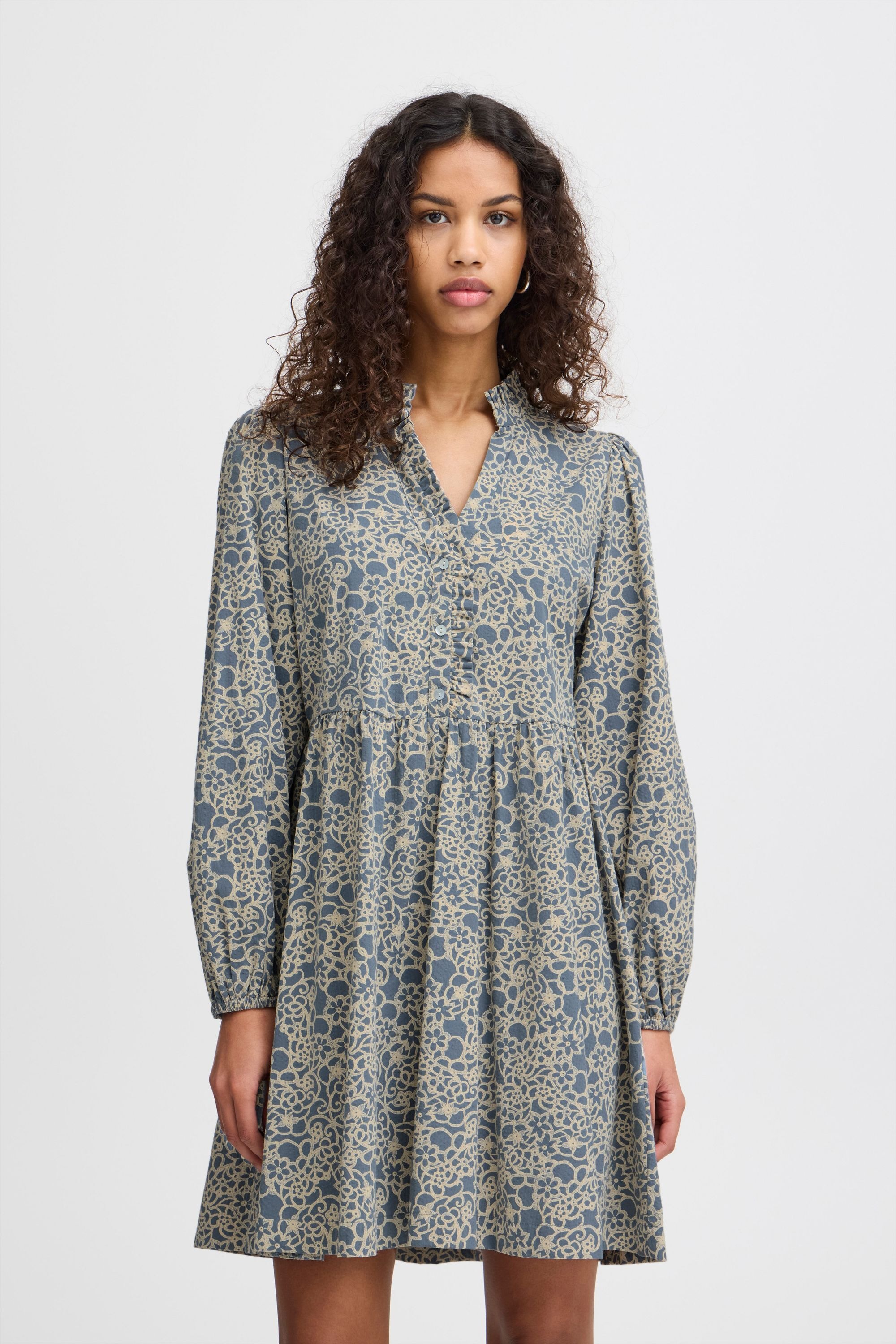 Ichi Midikleid »Midikleid IHQWISSA DR2«