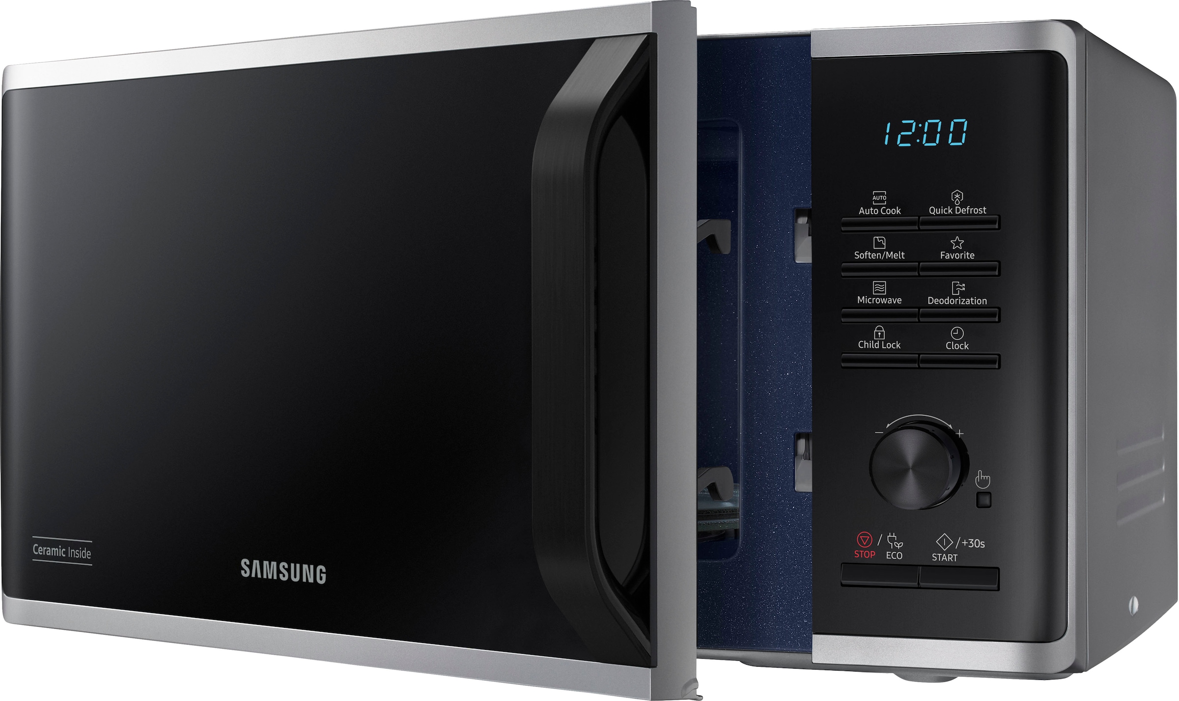 Samsung Mikrowelle "MS2AK3515AS/EG, 23 ℓ" Mikrowelle 1150 W günstig online kaufen