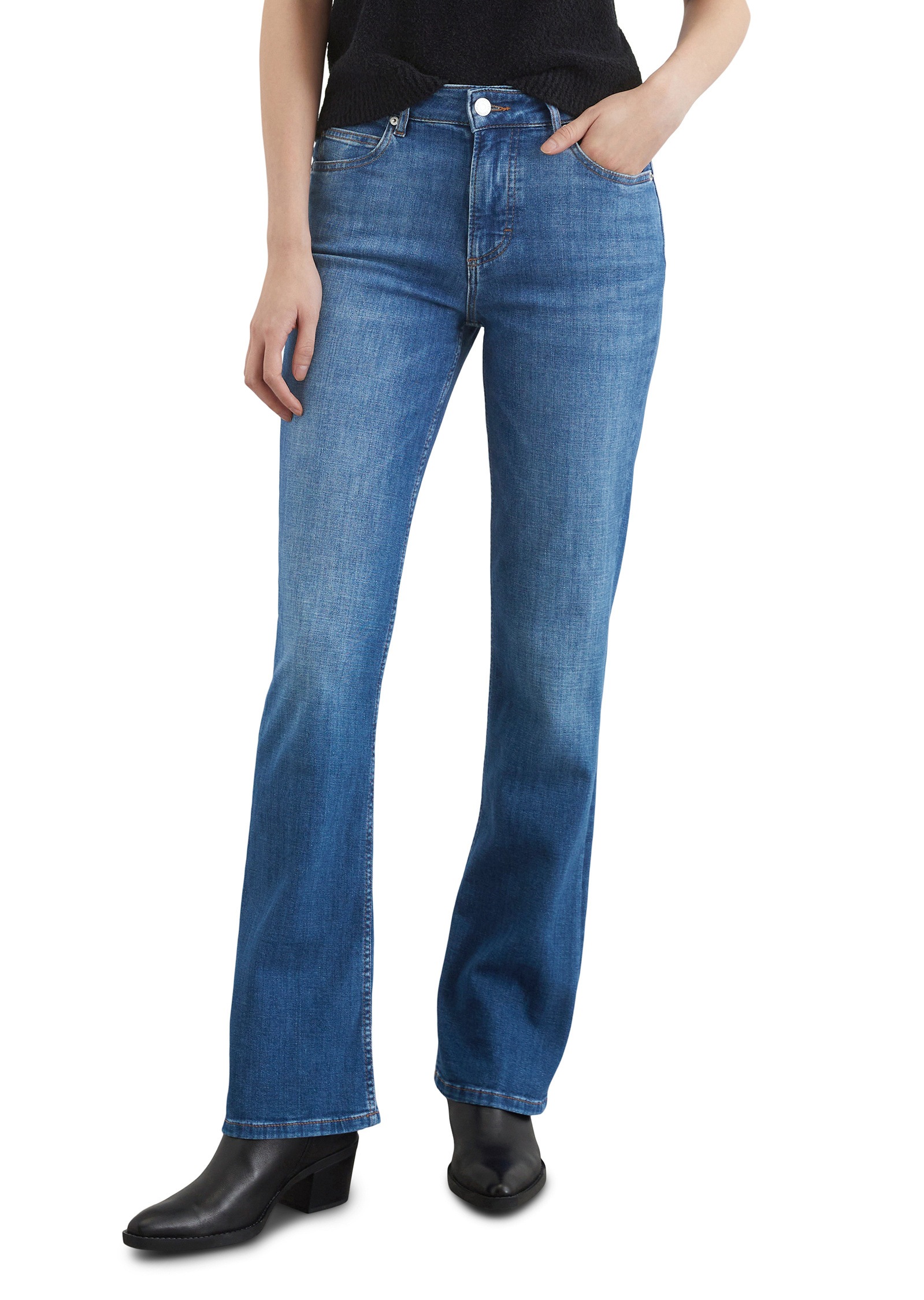 Marc O'Polo Schlagjeans »aus Cashmere Touch Denim«...
