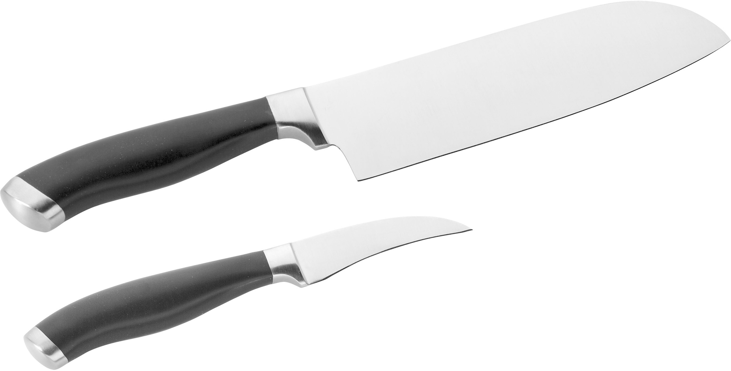PINTINOX Messer-Set "Coltelli Professional", schwarz, Kochmesser-Sets, (Küchenmesser, Gemüsemesser), Edelstahl 13/0