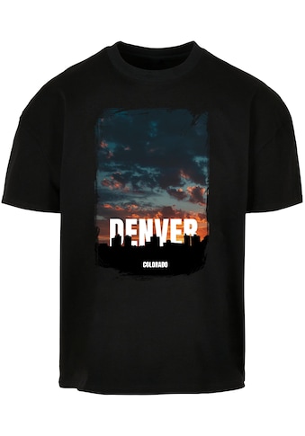 T-Shirt »Merchcode Herren Denver Ultra Heavy Cotton Box T-Shirt«, (1 tlg.)