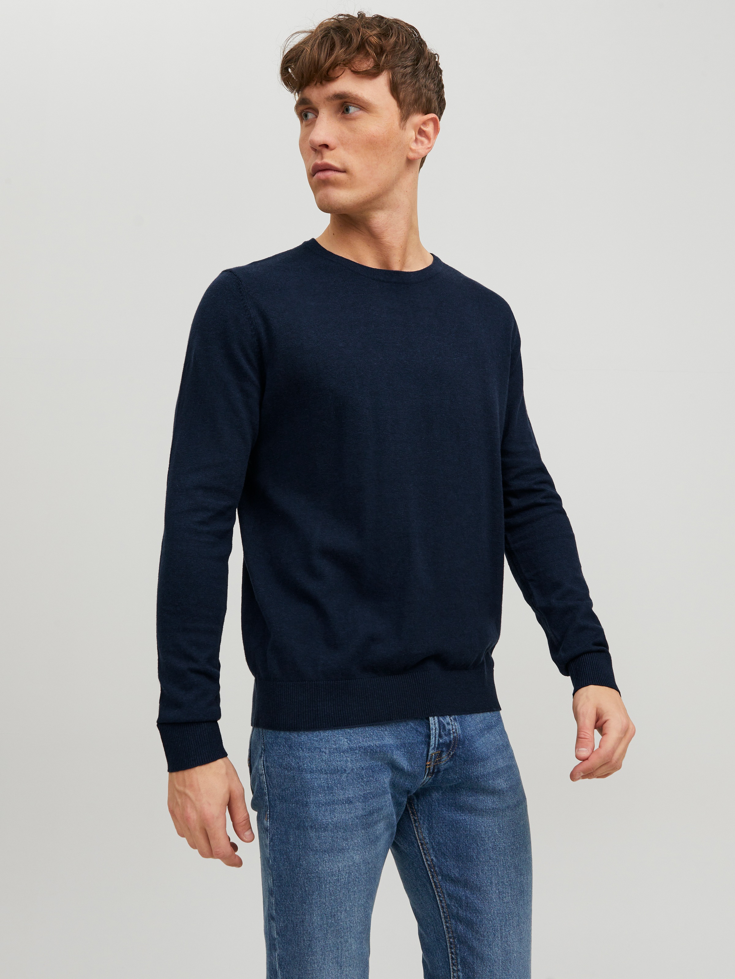Jack & Jones Rundhalspullover "EMIL KNIT" günstig online kaufen