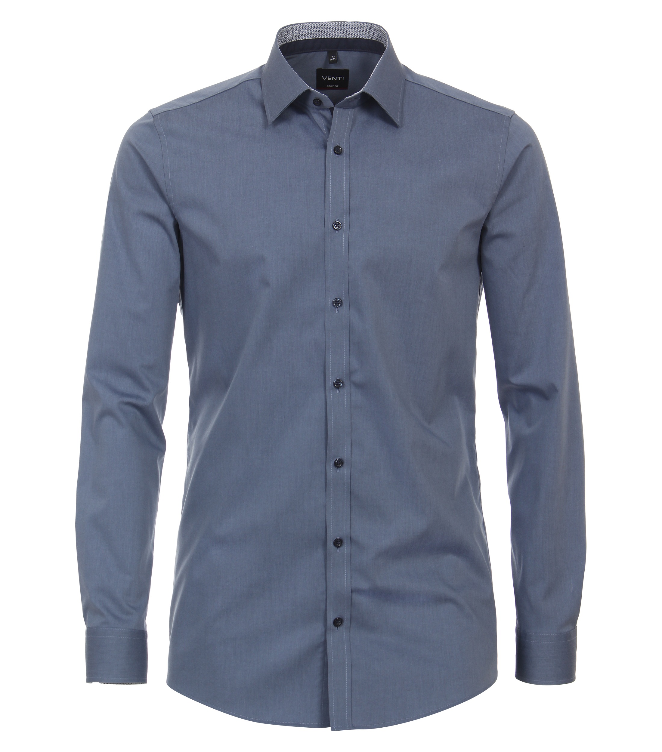 VENTI Business Shirt Men's Medium Blue 40 4