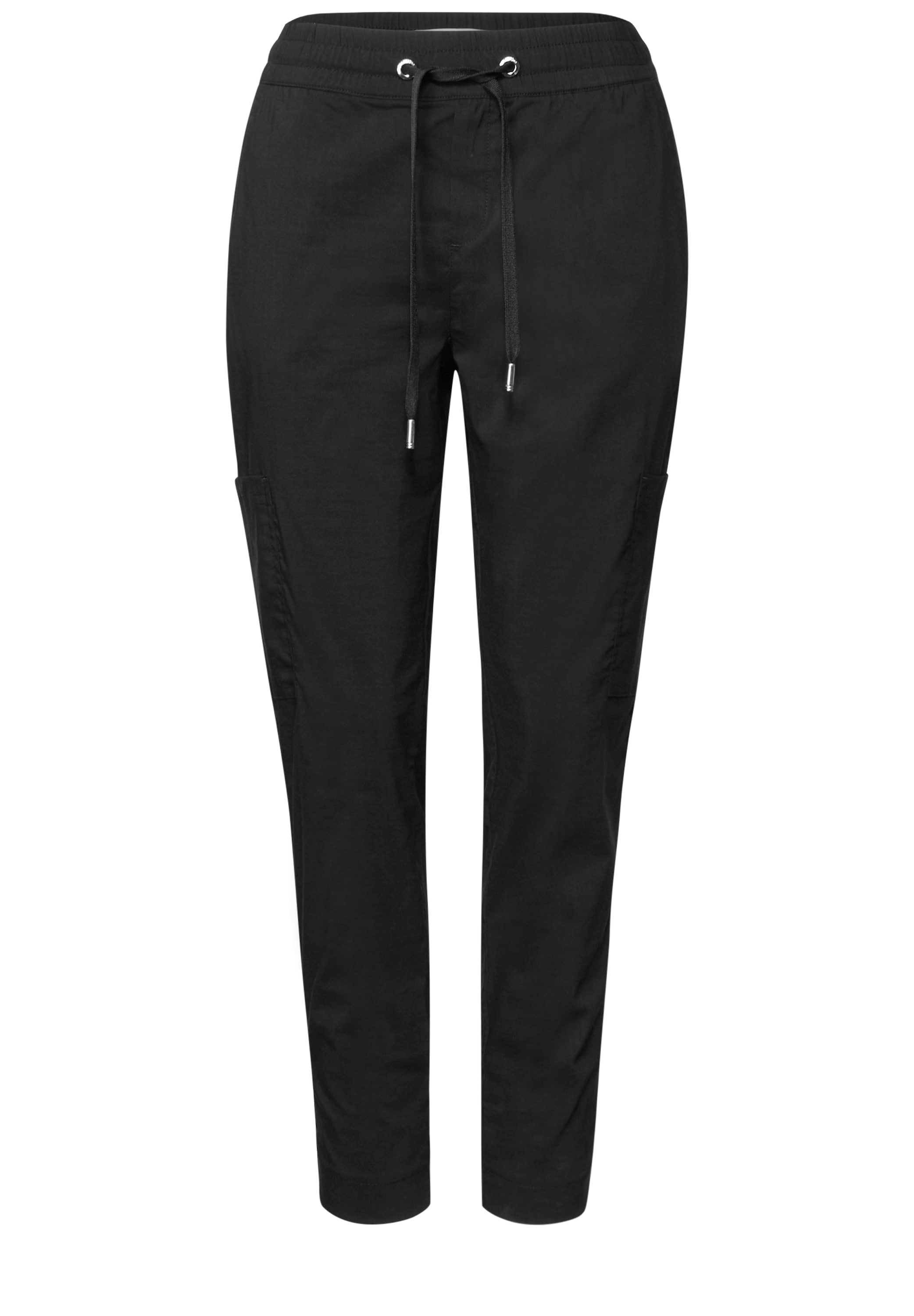 STREET ONE Stoffhose »Style Bonny«, mit elastischem Bund mit Tunnelzug