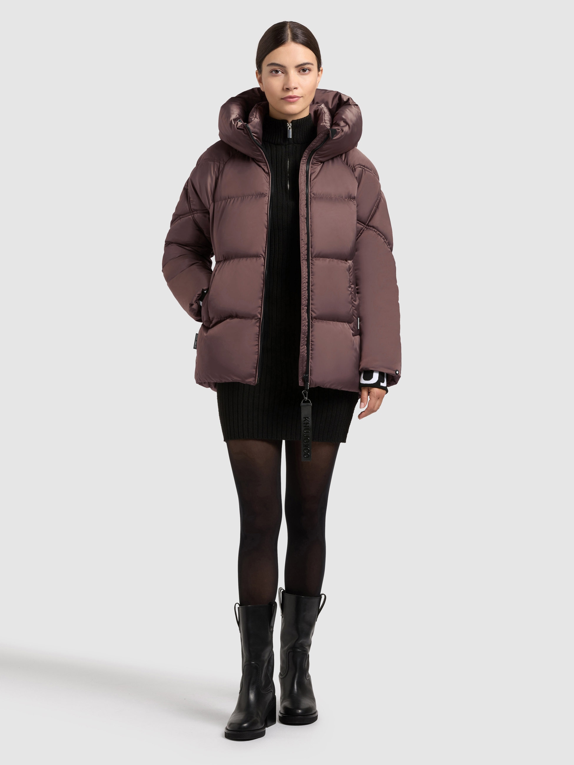 khujo Steppjacke »ISETT2« mit Kapuze